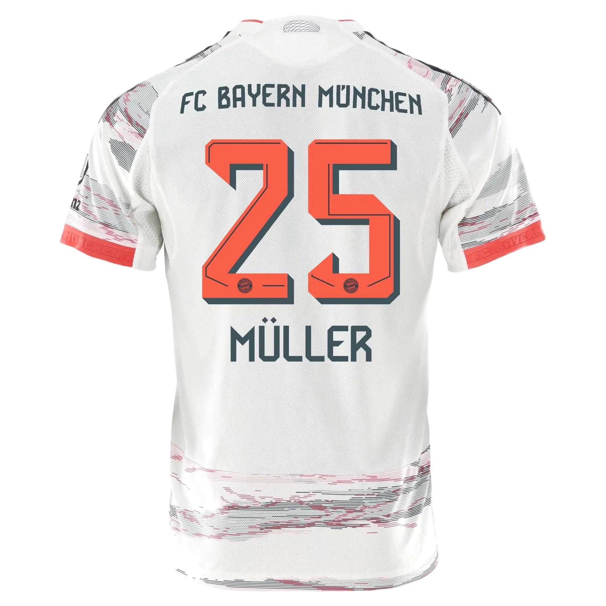 adidas 2025-26 Bayern Munich Men's Authentic Away Soccer Jersey (Muller)