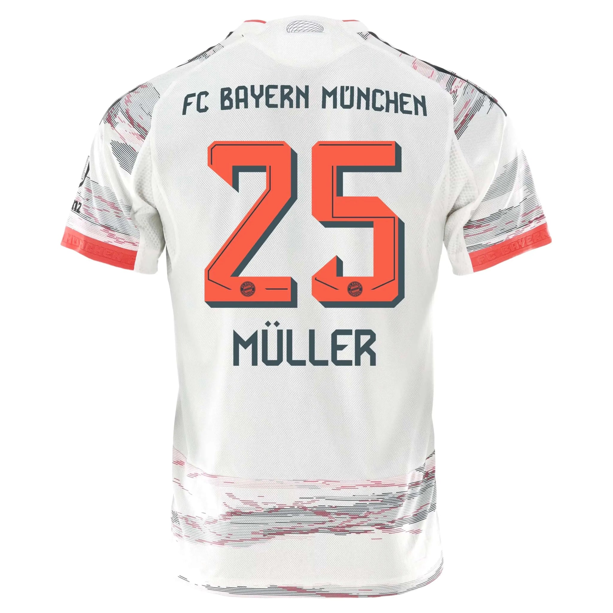 adidas 2025-26 Bayern Munich Men's Authentic Away Soccer Jersey (Muller)