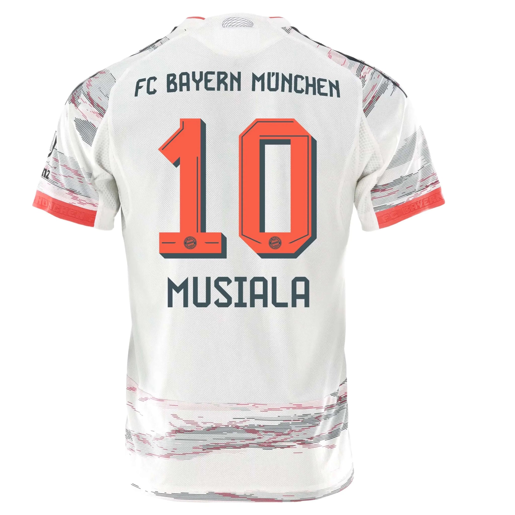 adidas 2025-26 Bayern Munich Men's Authentic Away Soccer Jersey (Musiala)