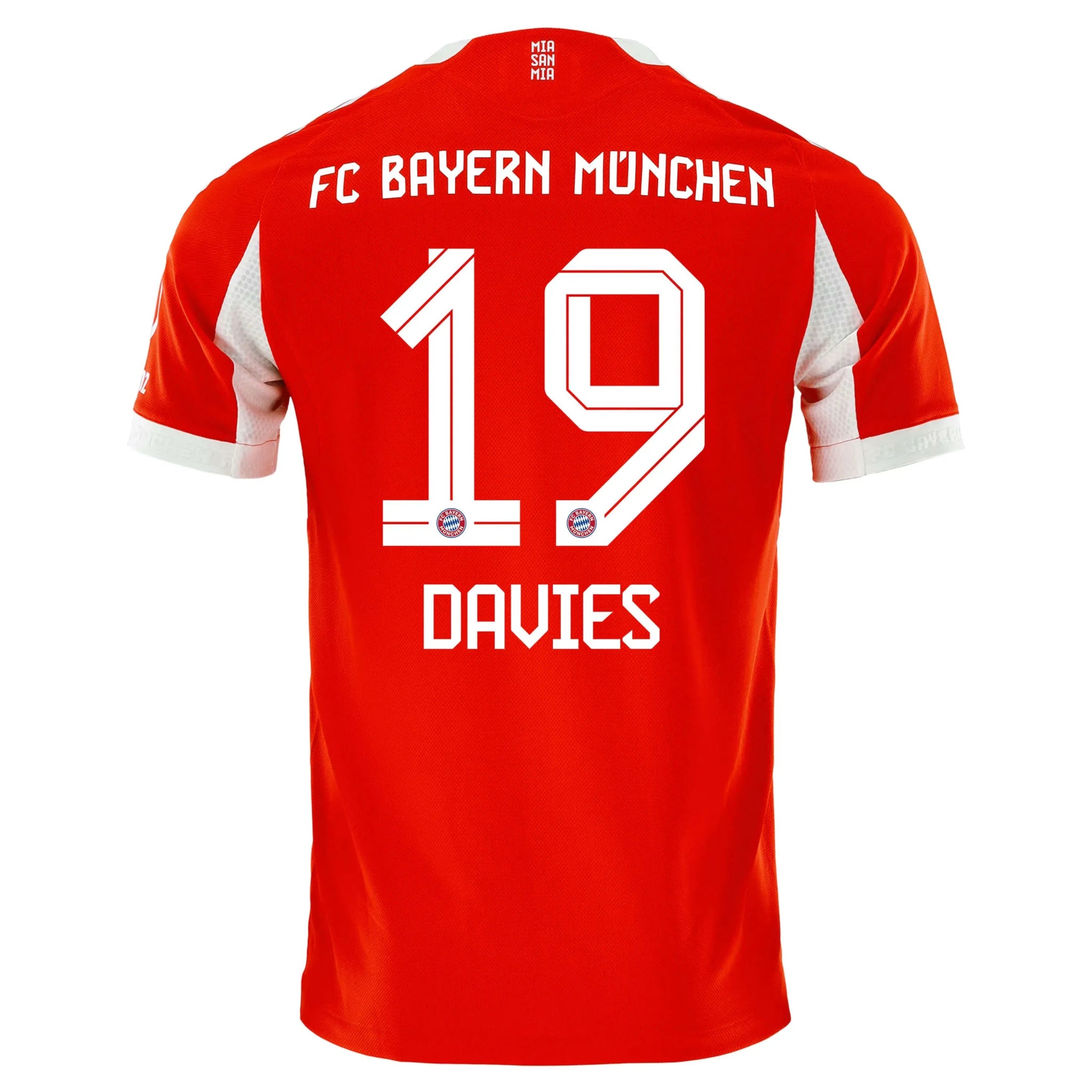 adidas 2025-26 Bayern Munich Men's Authentic Home Soccer Jersey (Davies)
