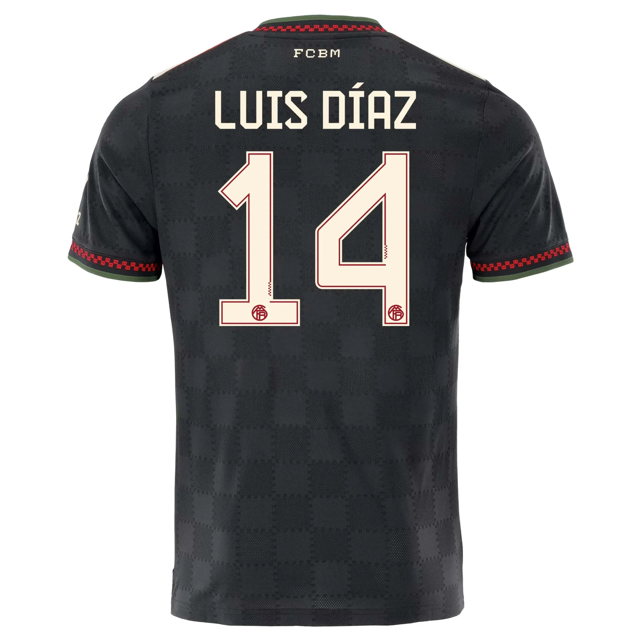 adidas 2025-26 Bayern Munich Men's Authentic Third Soccer Jersey (Luis Diaz)
