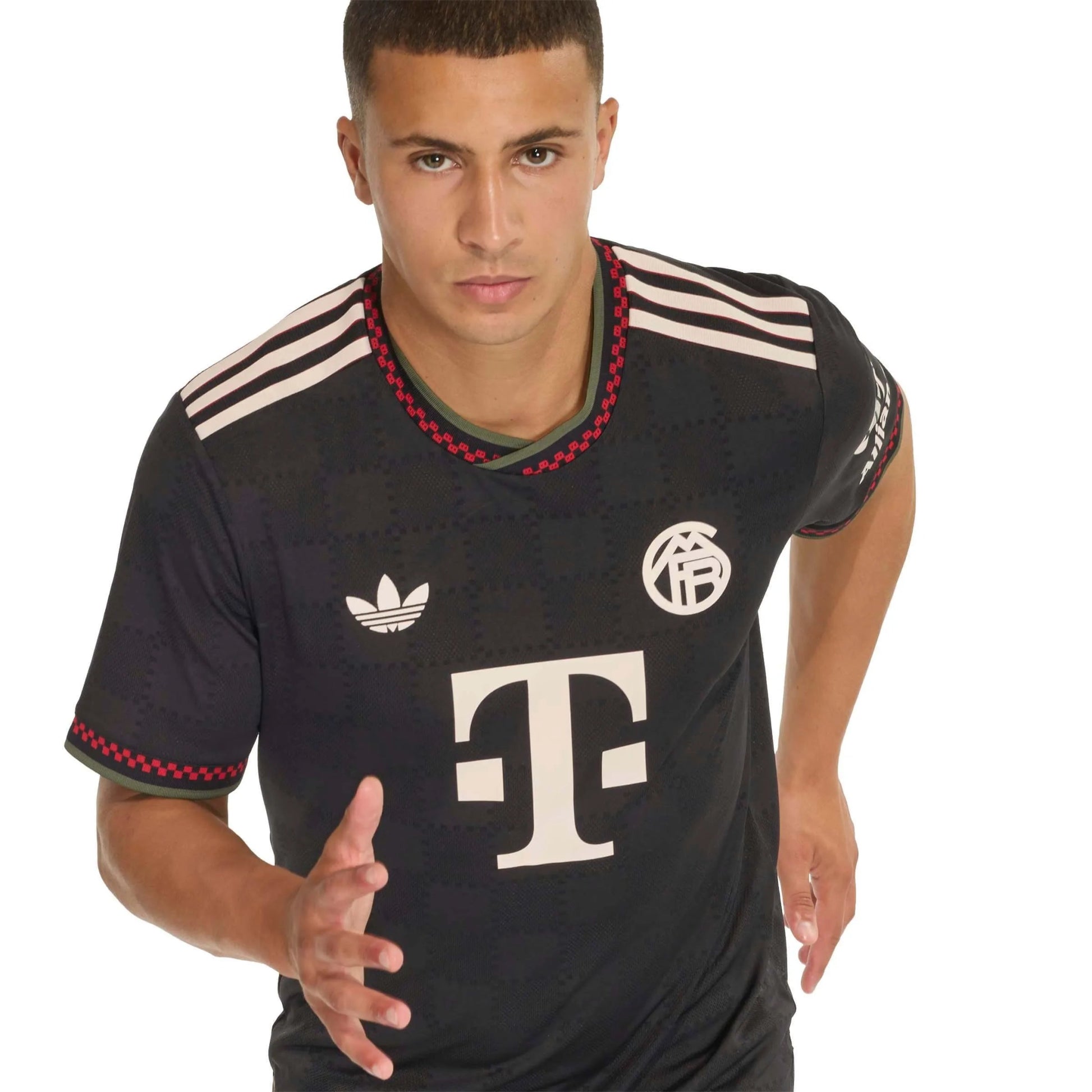 adidas 2025-26 Bayern Munich Men's Authentic Third Soccer Jersey (Detail 1)