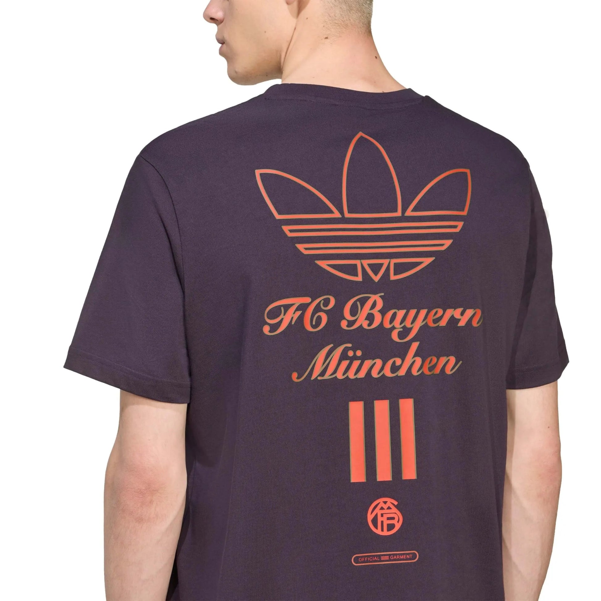 adidas 2025-26 Bayern Munich Men's Icon Graphic Tee (Detail 2)