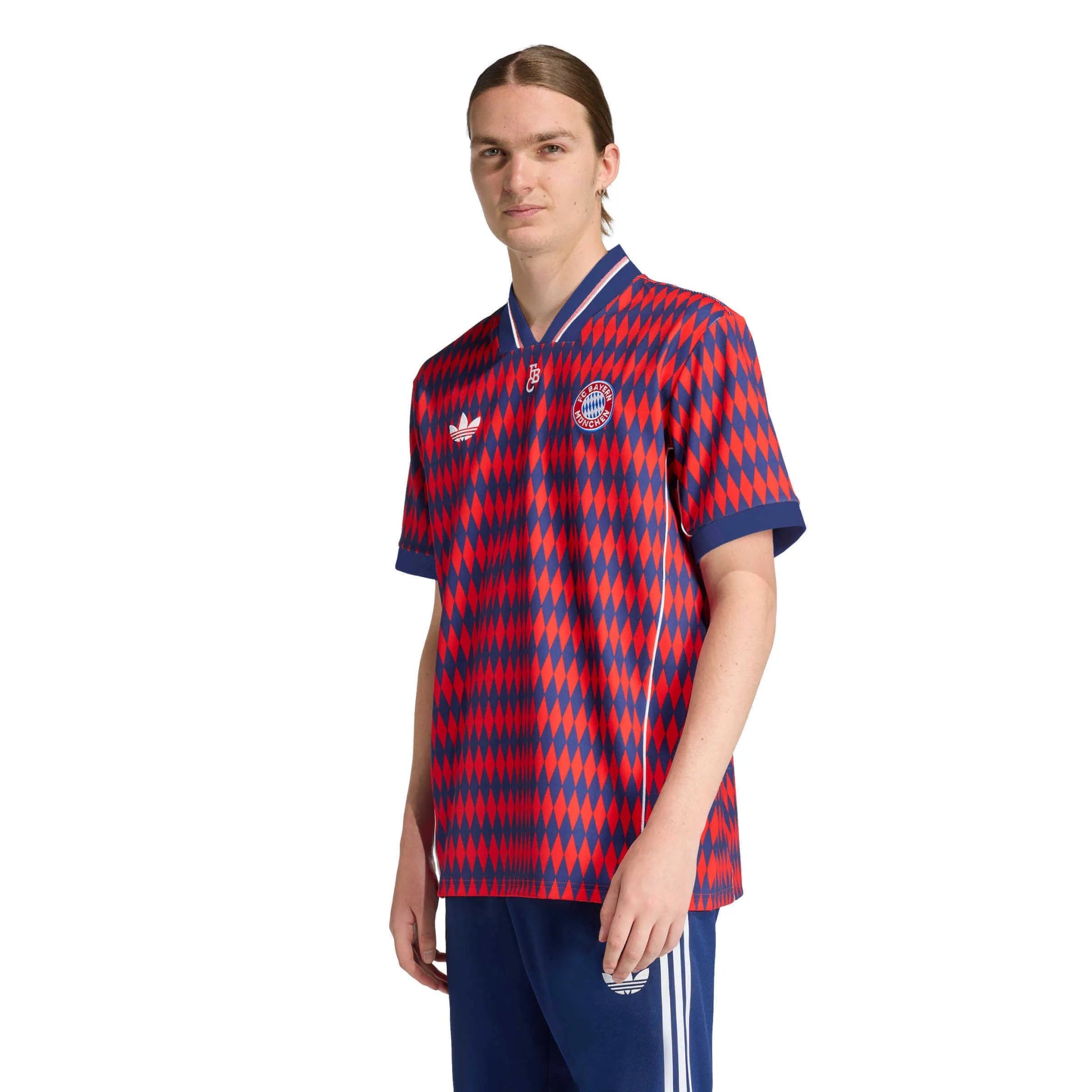 adidas 2025-26 Bayern Munich Men's LFSTLR Soccer Jersey (Model - Front)