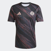 adidas 2025-26 Bayern Munich Men's Pre-Match Soccer Jersey (Front)