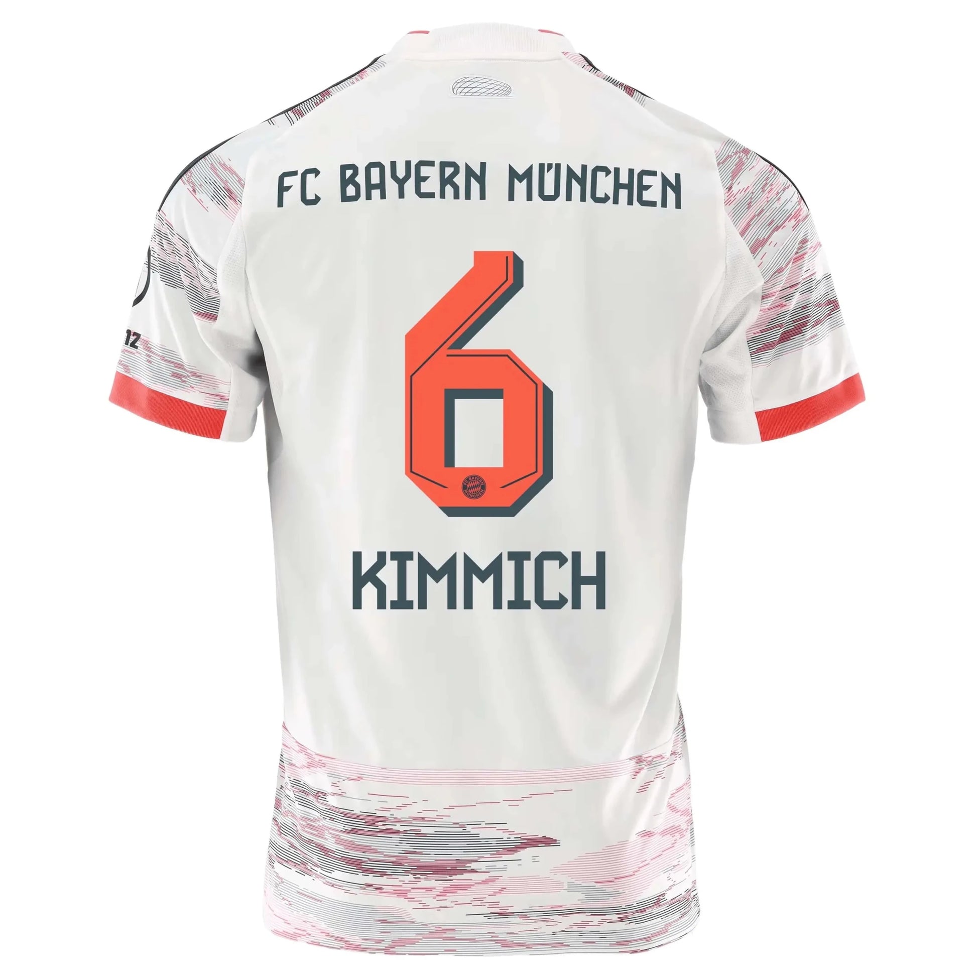 adidas 2025-26 Bayern Munich Mens Stadium Away Soccer Jersey (Kimmich)