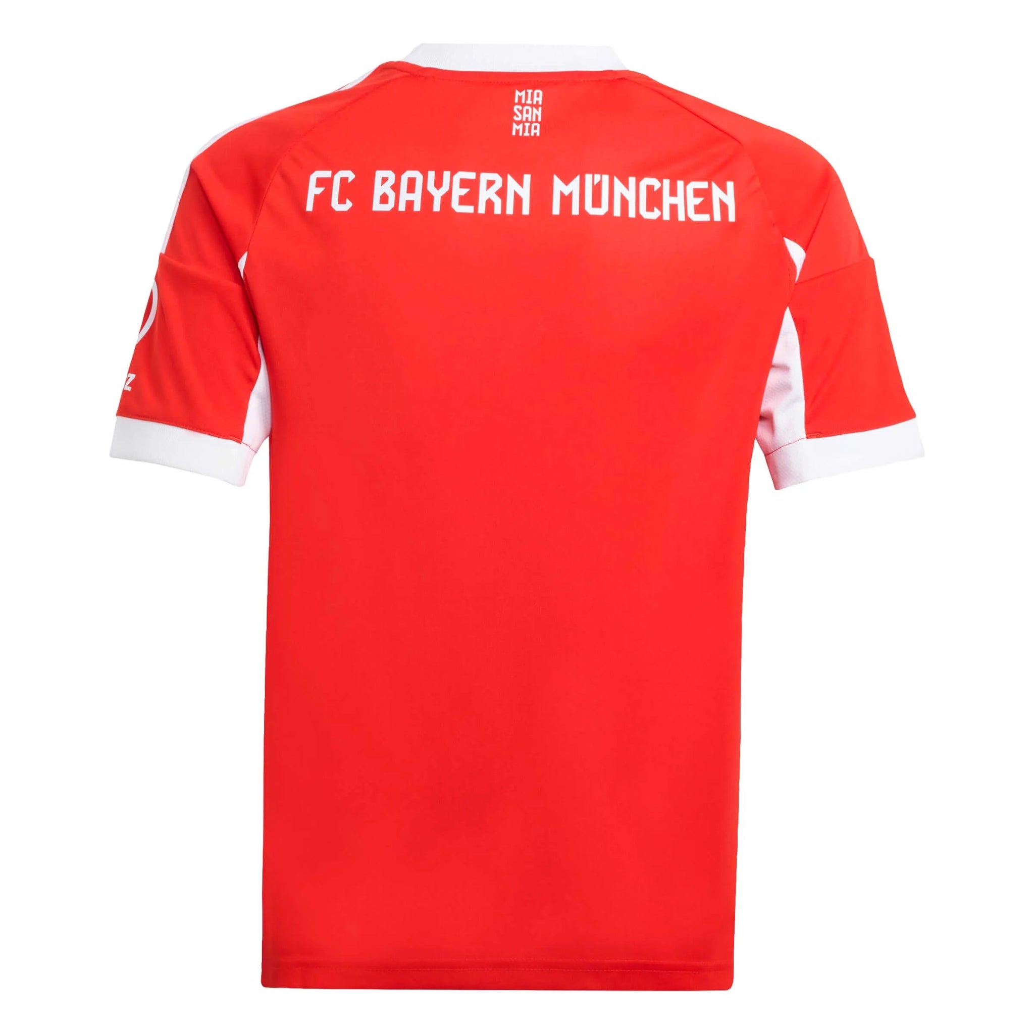 adidas 2025-26 Bayern Munich Youth Stadium Home Soccer Jersey (Back)