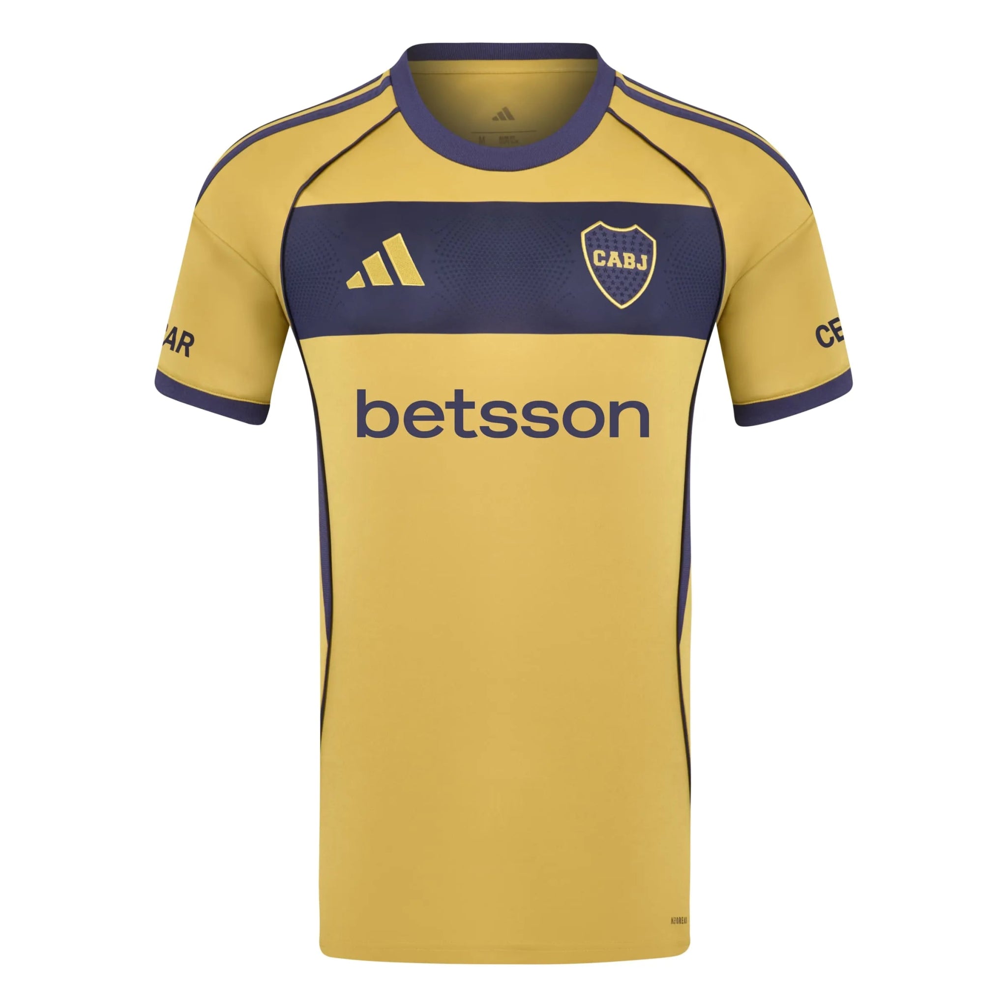 adidas 2025-26 Boca Juniors Men's Stadium Away Soccer Jersey (Front)