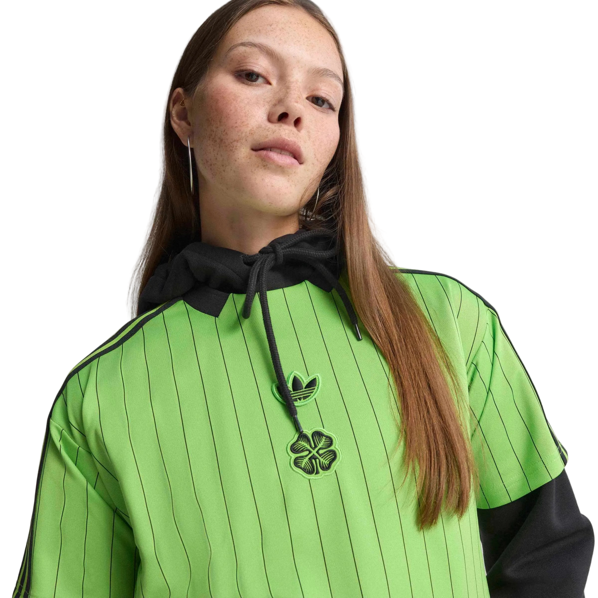 adidas 2025-26 Celtic Men's Icon Soccer Jersey (Detail 1)