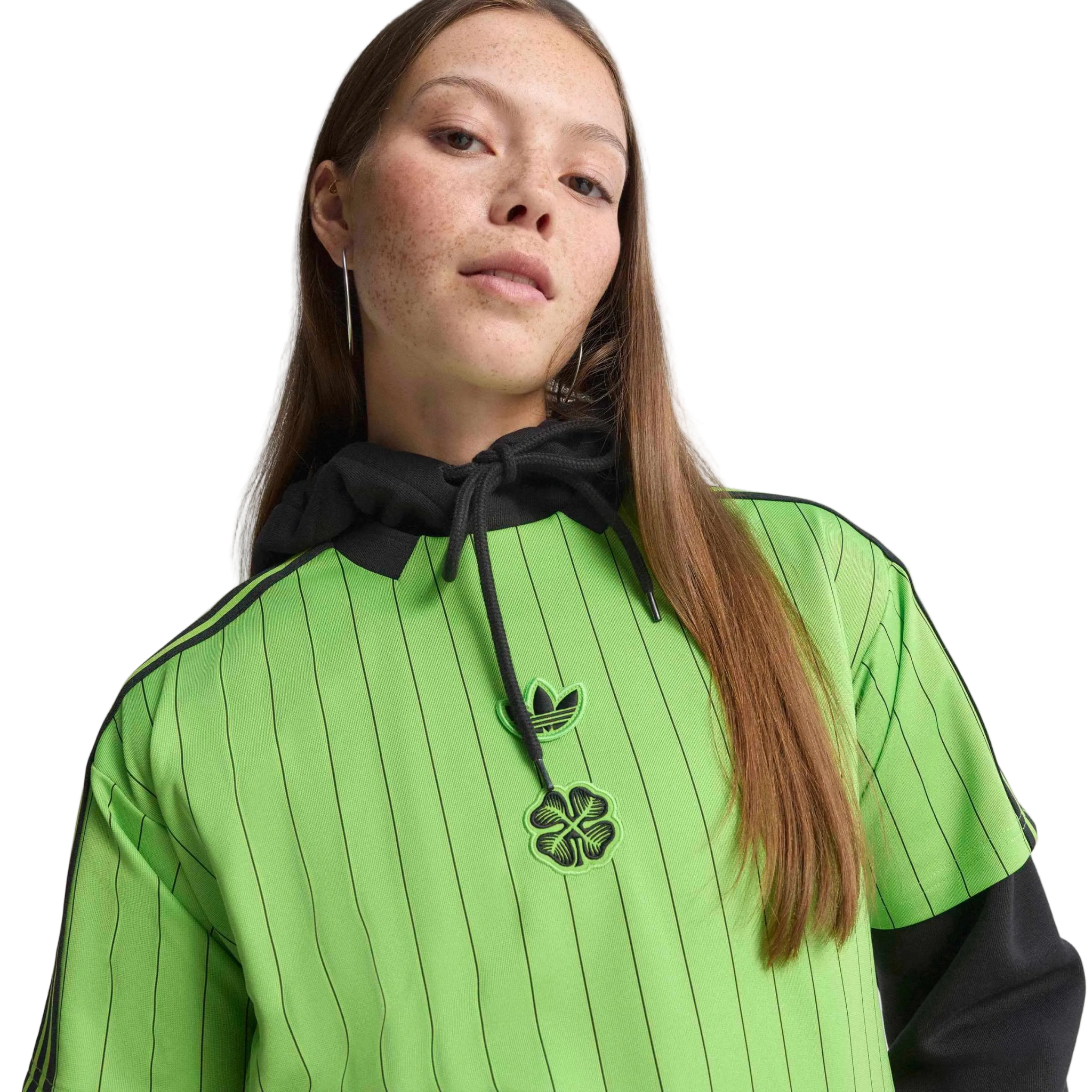 adidas 2025-26 Celtic Men's Icon Soccer Jersey (Detail 1)