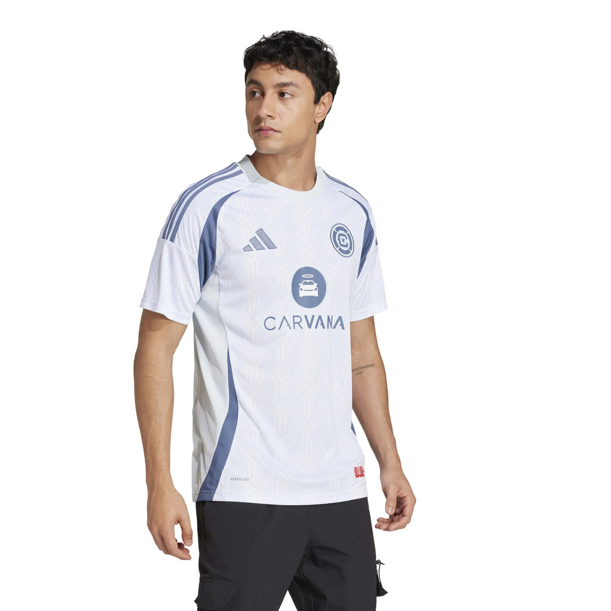 adidas 2025-26 Chicago Fire Men's Stadium Away Soccer Jersey adidas 2025-26 Chicago Fire Men's Stadium Away Soccer Jersey