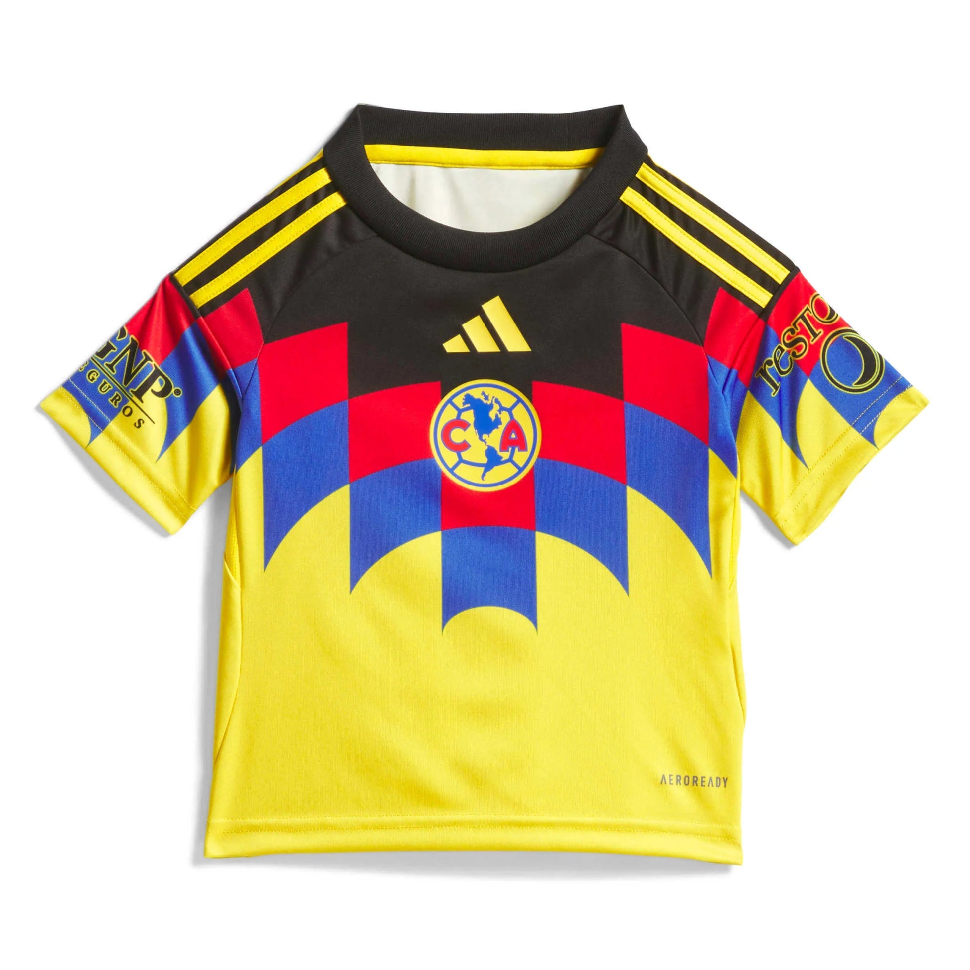 adidas 2025-26 Club America Kid's Home Mini Kit (Jersey - Front)