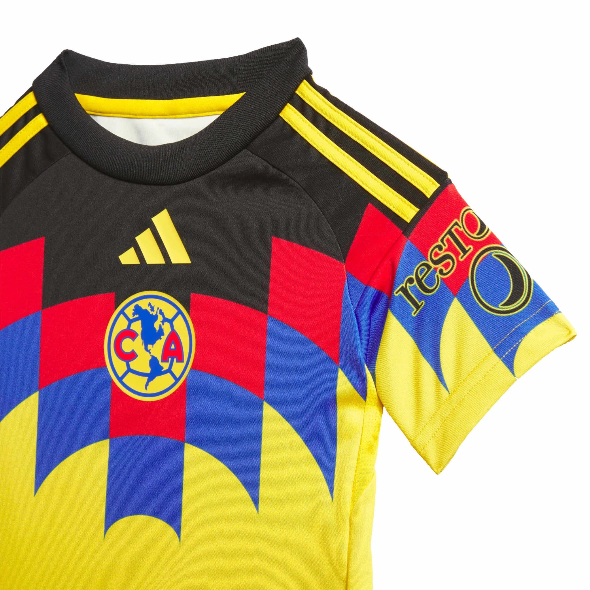 adidas 2025-26 Club America Kid's Home Mini Kit (Detail 1)