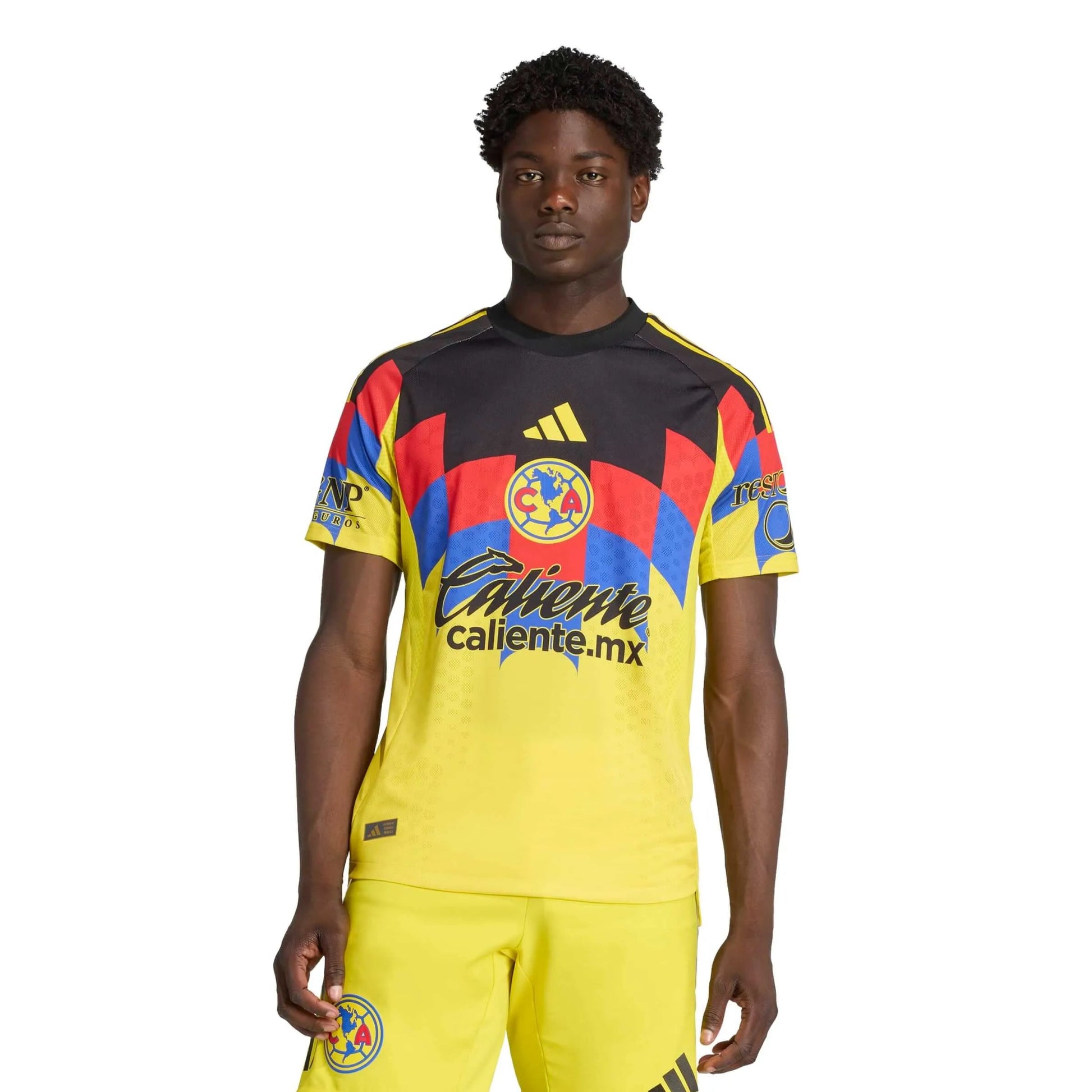 adidas 2025-26 Club America Men's Authentic Home Soccer Jersey (Model - Front)