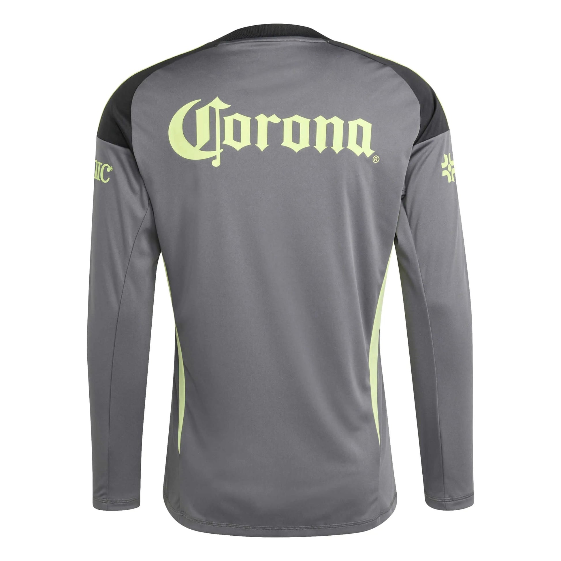 adidas 2025-26 Club America Men's Goalkeeper Long-Sleeve Soccer Jersey (Back)