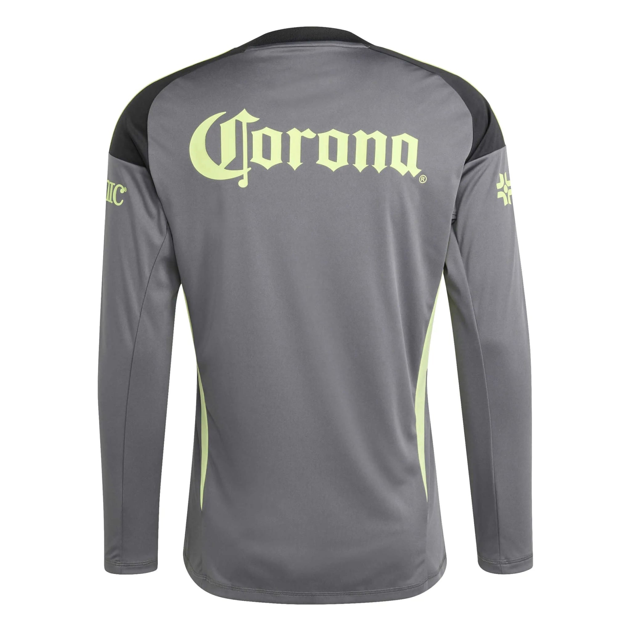 adidas 2025-26 Club America Men's Goalkeeper Long-Sleeve Soccer Jersey (Back)