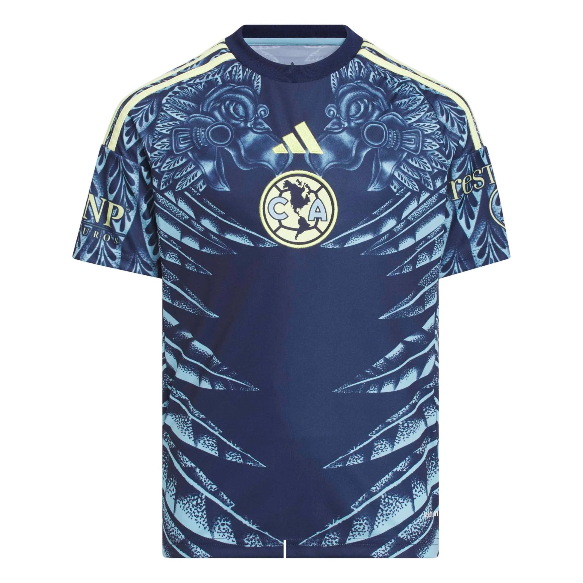 adidas 2025-26 Club America Youth Stadium Away Soccer Jersey (Front)