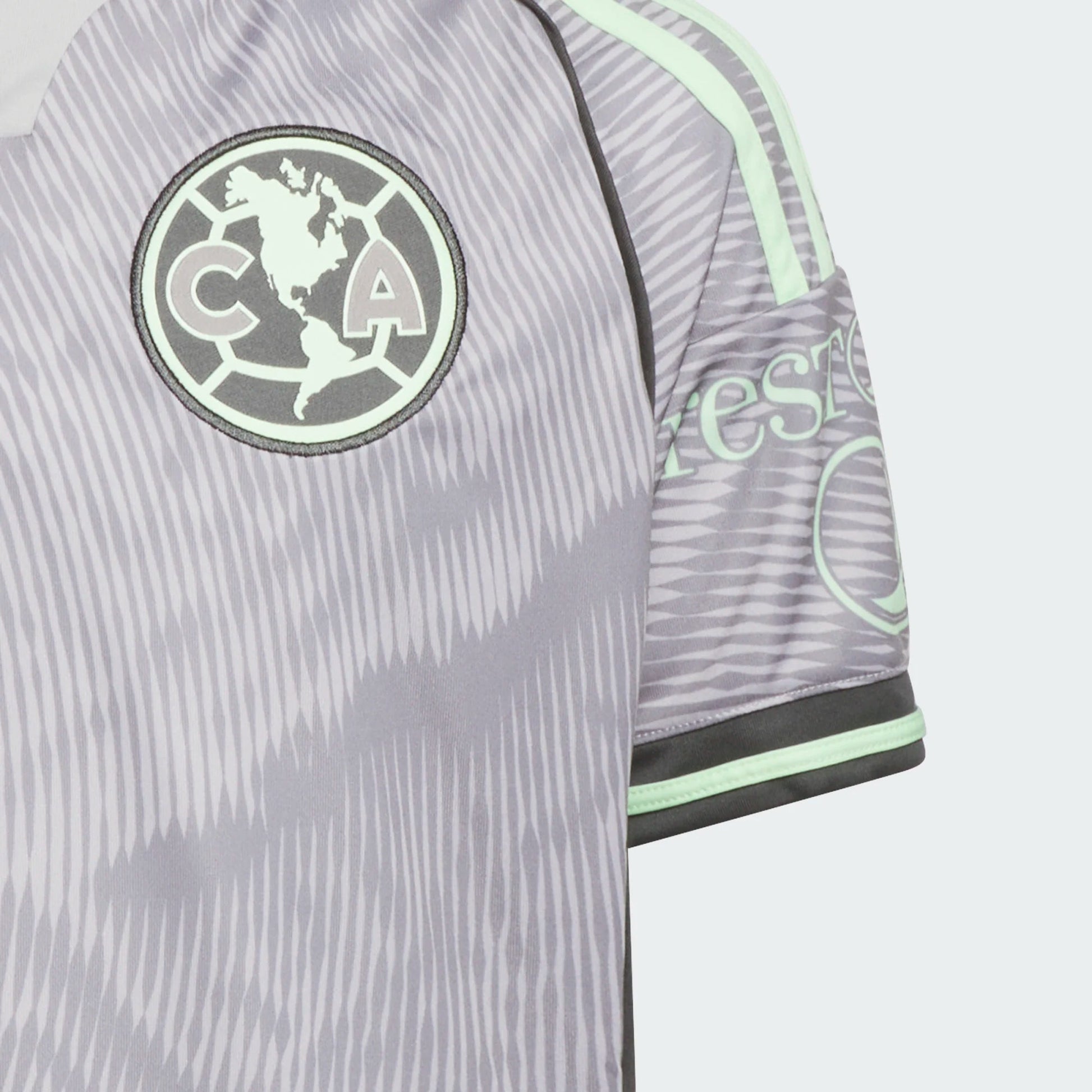 adidas 2025-26 Club America Youth Stadium Third Soccer Jersey (Detail 2)