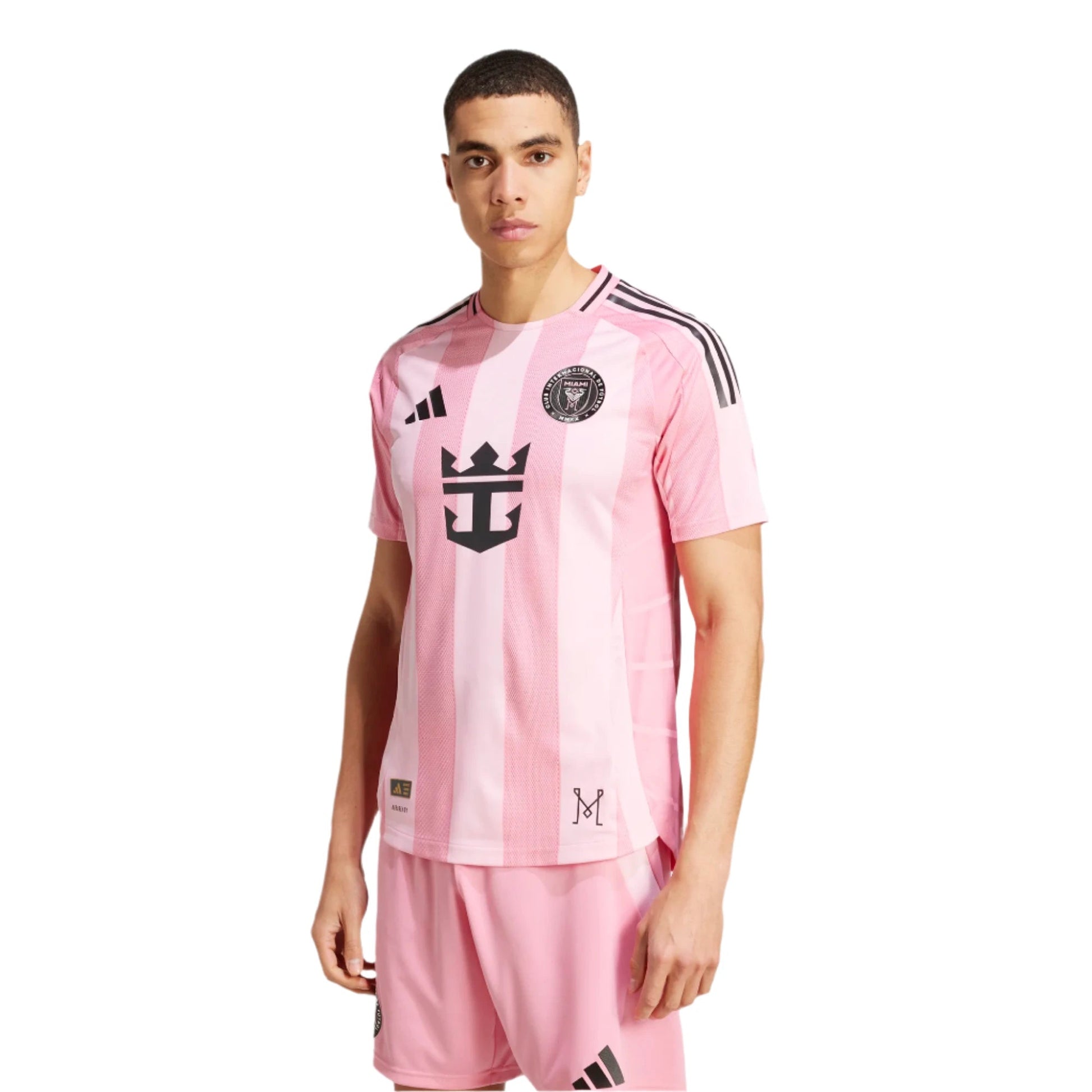 adidas 2025-26 Inter Miami Men's Authentic Home Jersey (Model - Front)