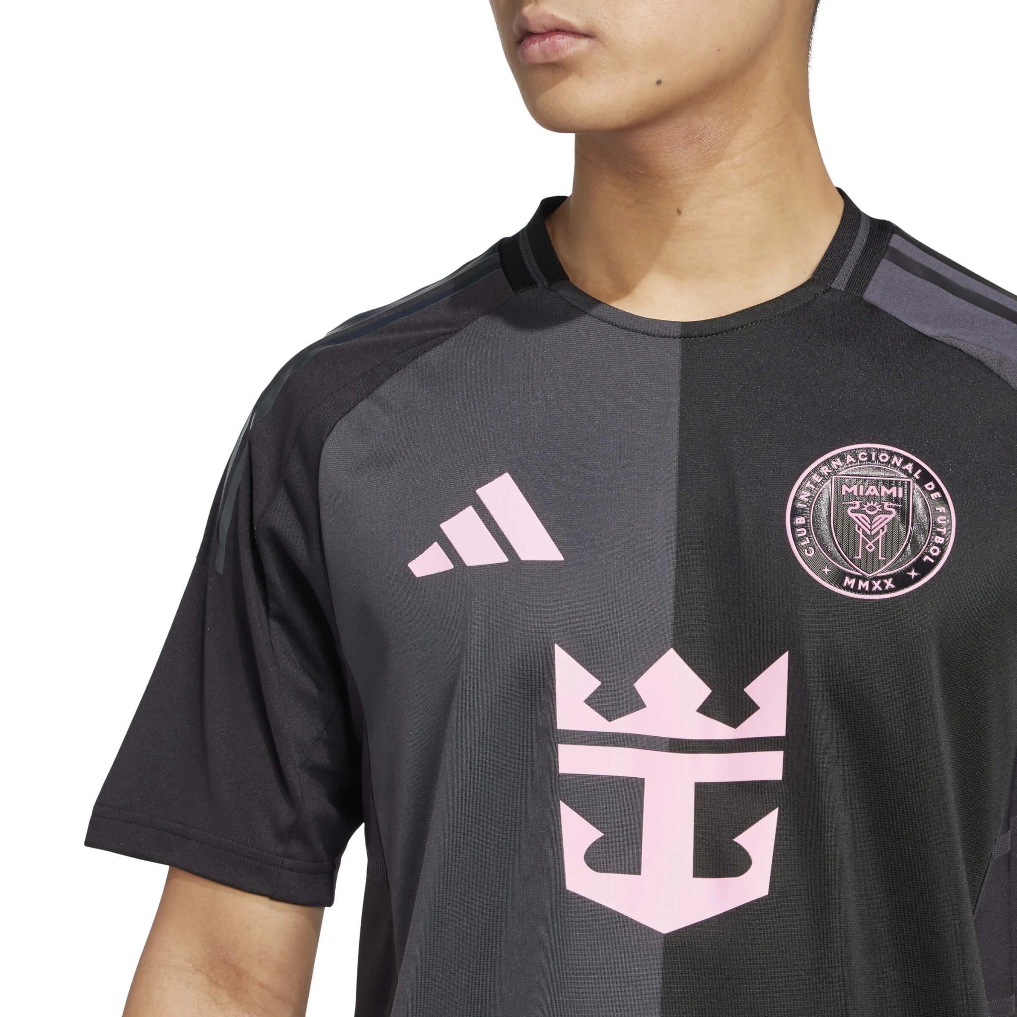 adidas 2025-26 Inter Miami Men's Messi #10 Authentic Away Jersey (Detail 1)