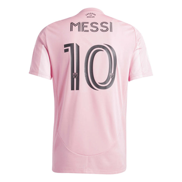 adidas 2025-26 Inter Miami Men's Messi #10 Stadium Home Soccer