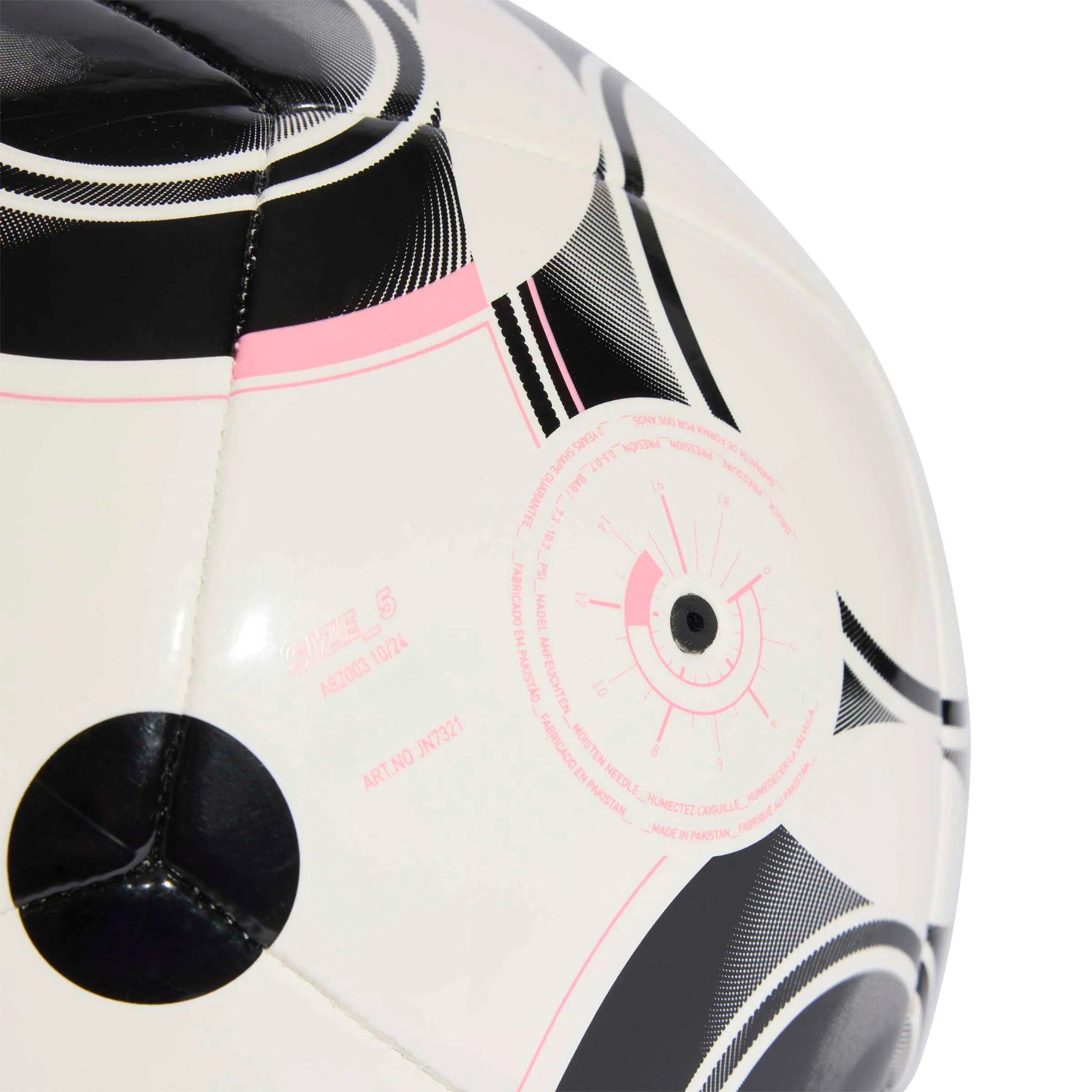 adidas Juventus Home Club Soccer Ball (Detail 2)