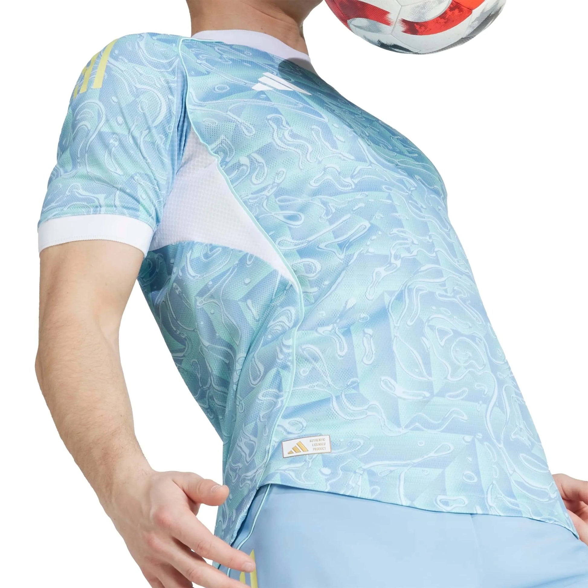 adidas 2025-26 Juventus Men's Authentic Away Soccer Jersey (Detail 2)