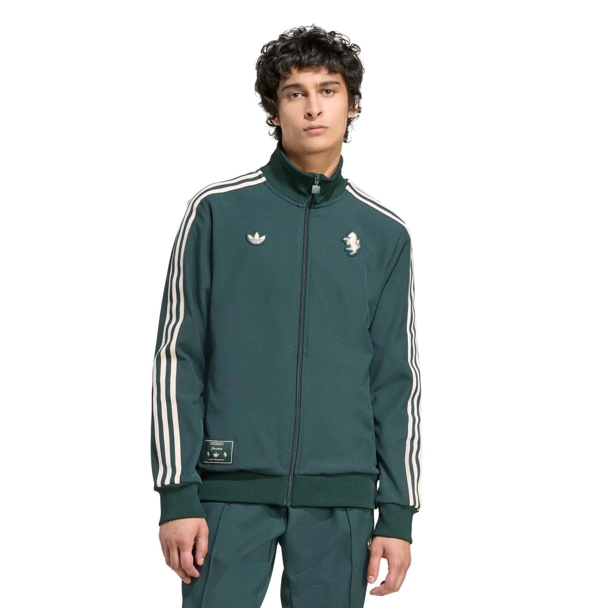 adidas 2025-26 Juventus Men's Icon Track Top (Model - Front)