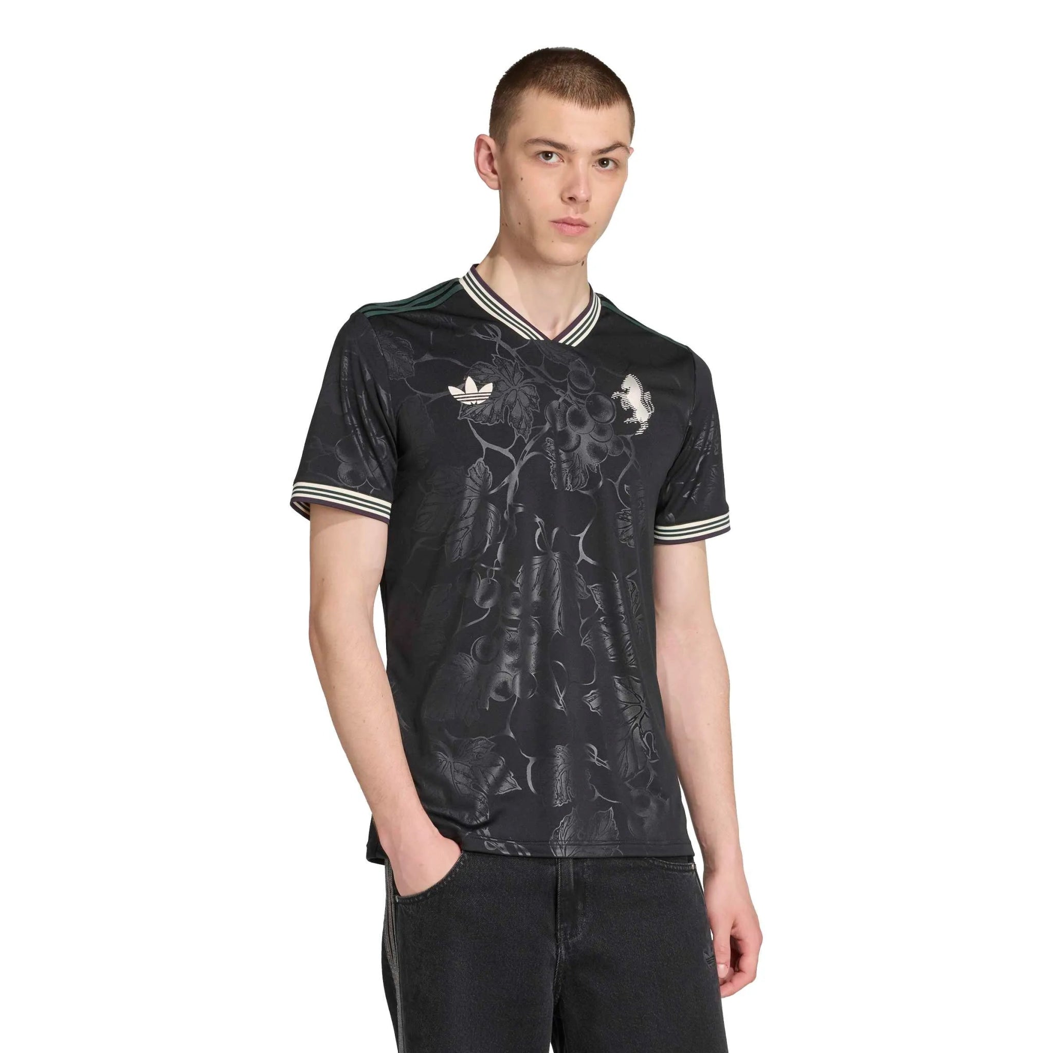 adidas 2025-26 Juventus Men's Stadium Third Soccer Jersey (Model - Front)