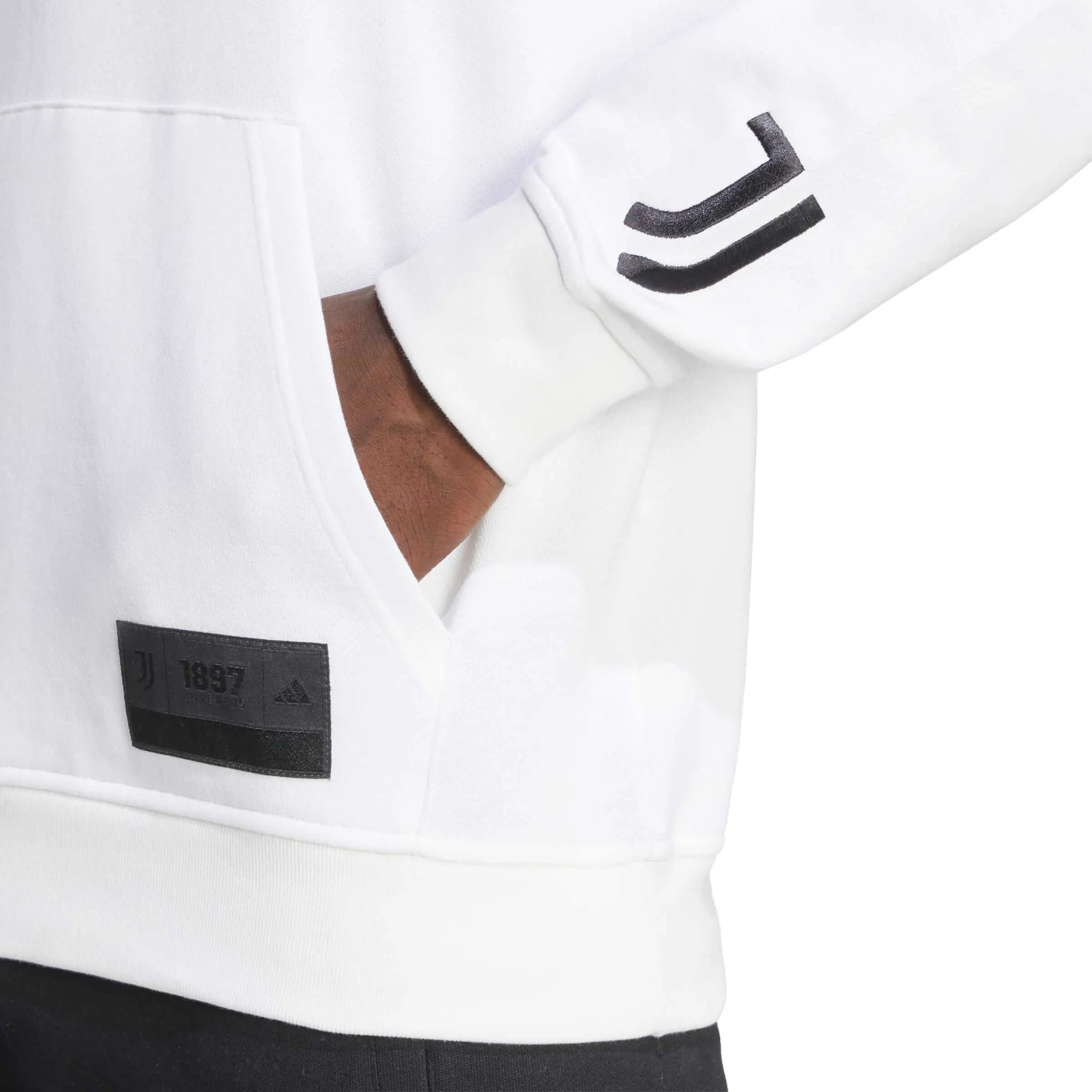 adidas 2025-26 Juventus Men's US Pack Hoodie (Detail 2)