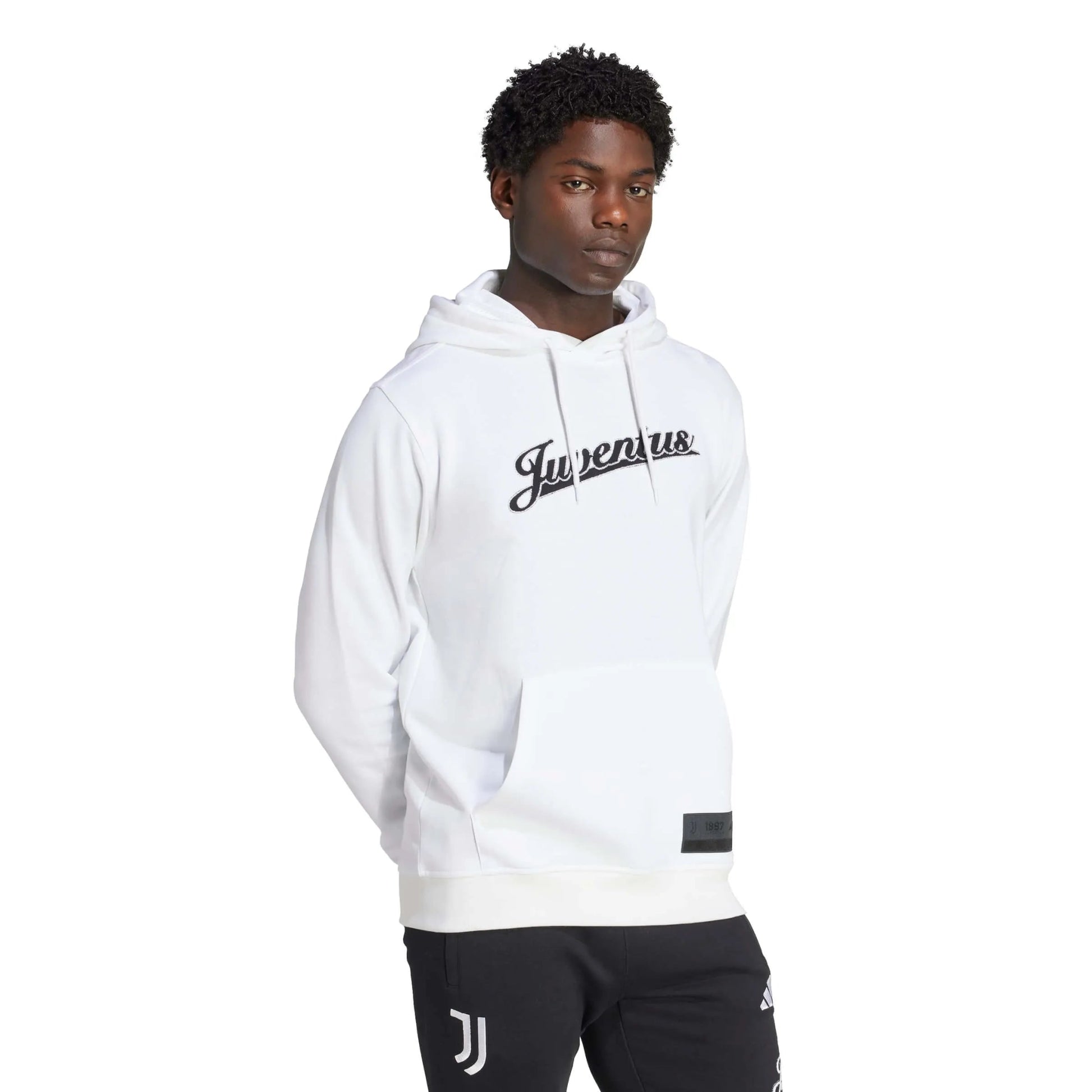 adidas 2025-26 Juventus Men's US Pack Hoodie (Model - Side)