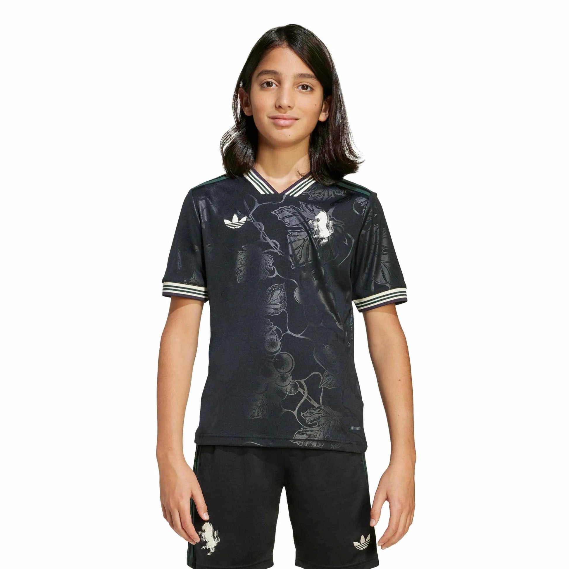 adidas 2025-26 Juventus Youth Stadium Third Soccer Jersey (Model - Front)