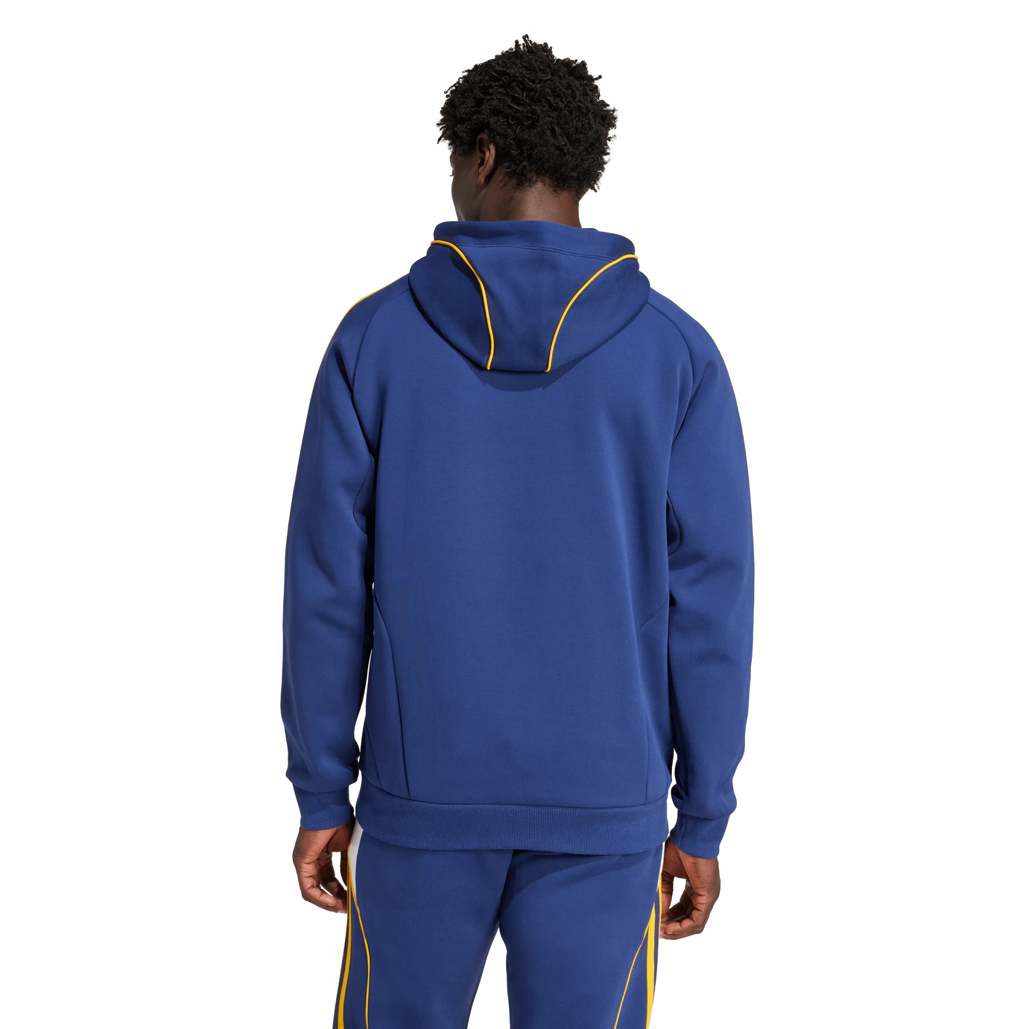 adidas 2025-26 LA Galaxy Men's Travel Hoodie (Model - Back)