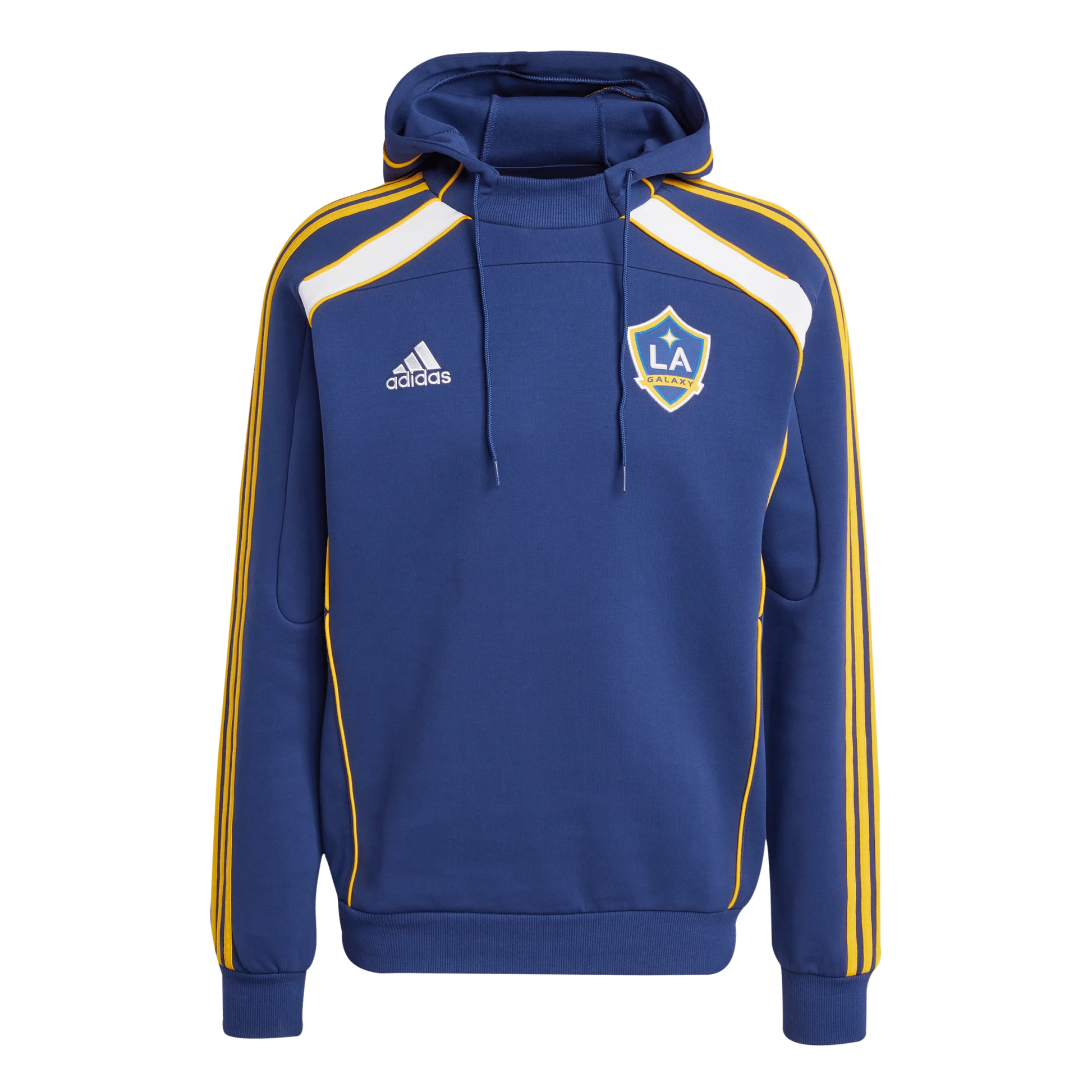 adidas 2025-26 LA Galaxy Men's Travel Hoodie (Front)