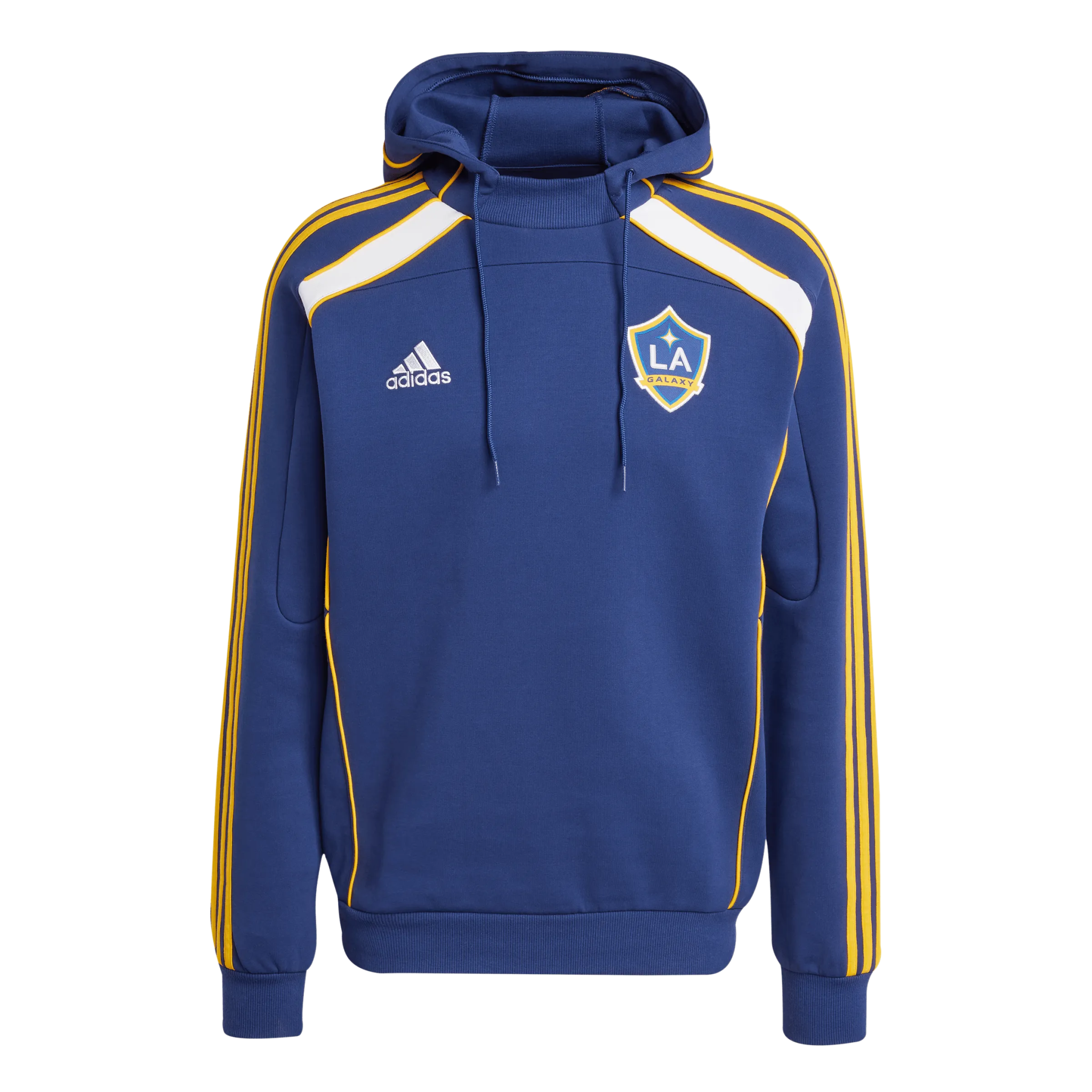 adidas 2025-26 LA Galaxy Men's Travel Hoodie (Front)