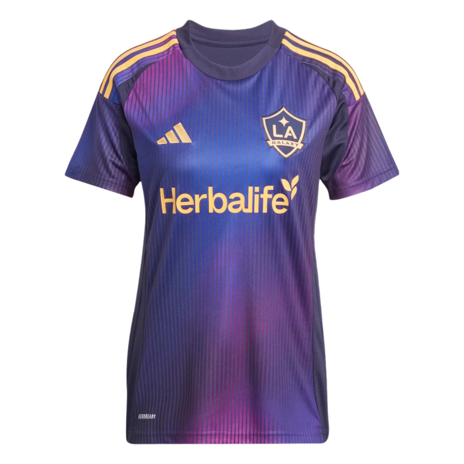 adidas 2025-26 LA Galaxy Women's Stadium Away Jersey (Front)
