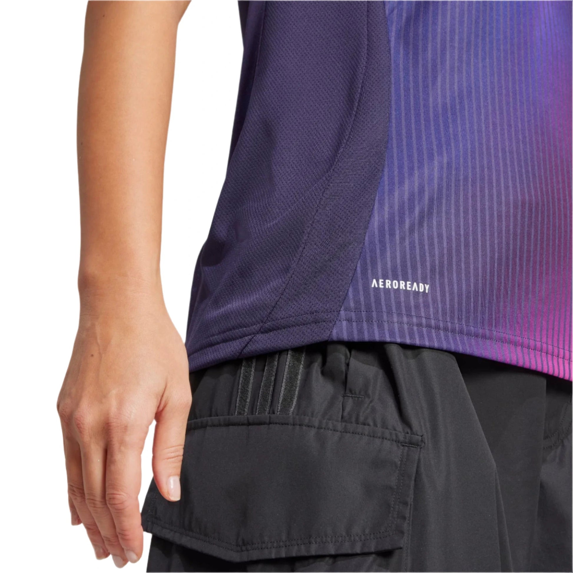 adidas 2025-26 LA Galaxy Women's Stadium Away Jersey (Detail 2)