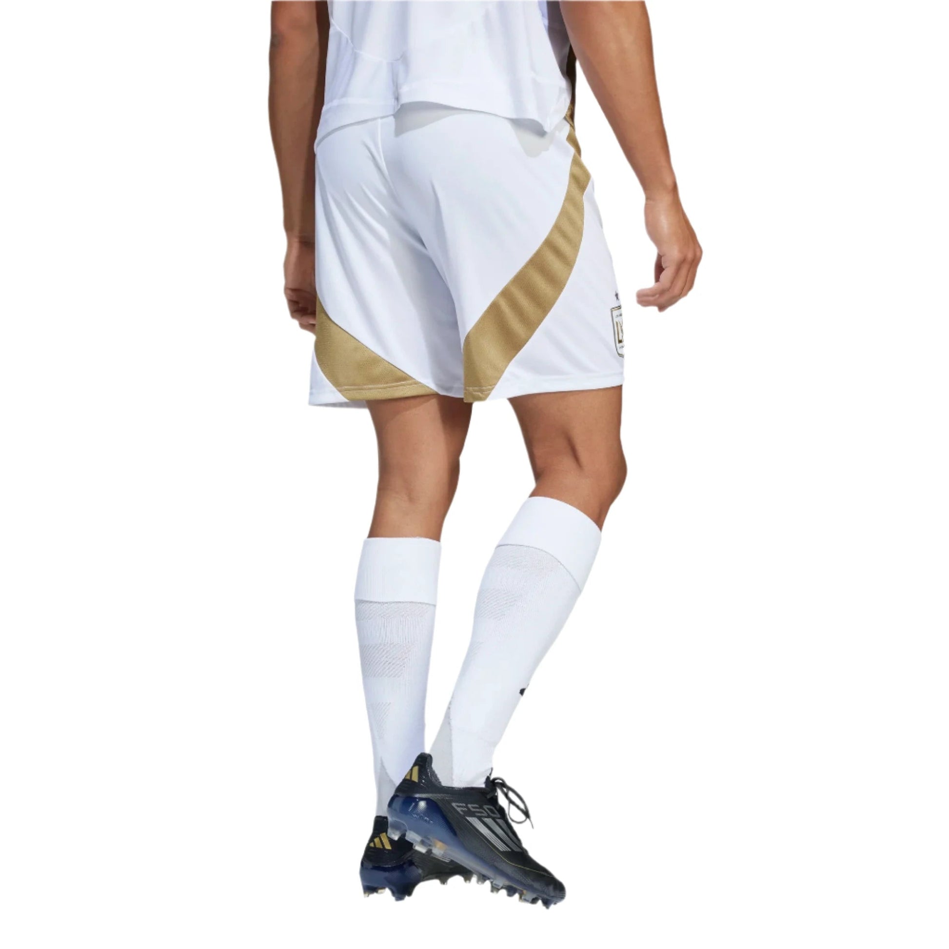 adidas 2025-26 LAFC Men's Authentic Away Shorts (Model - Back)