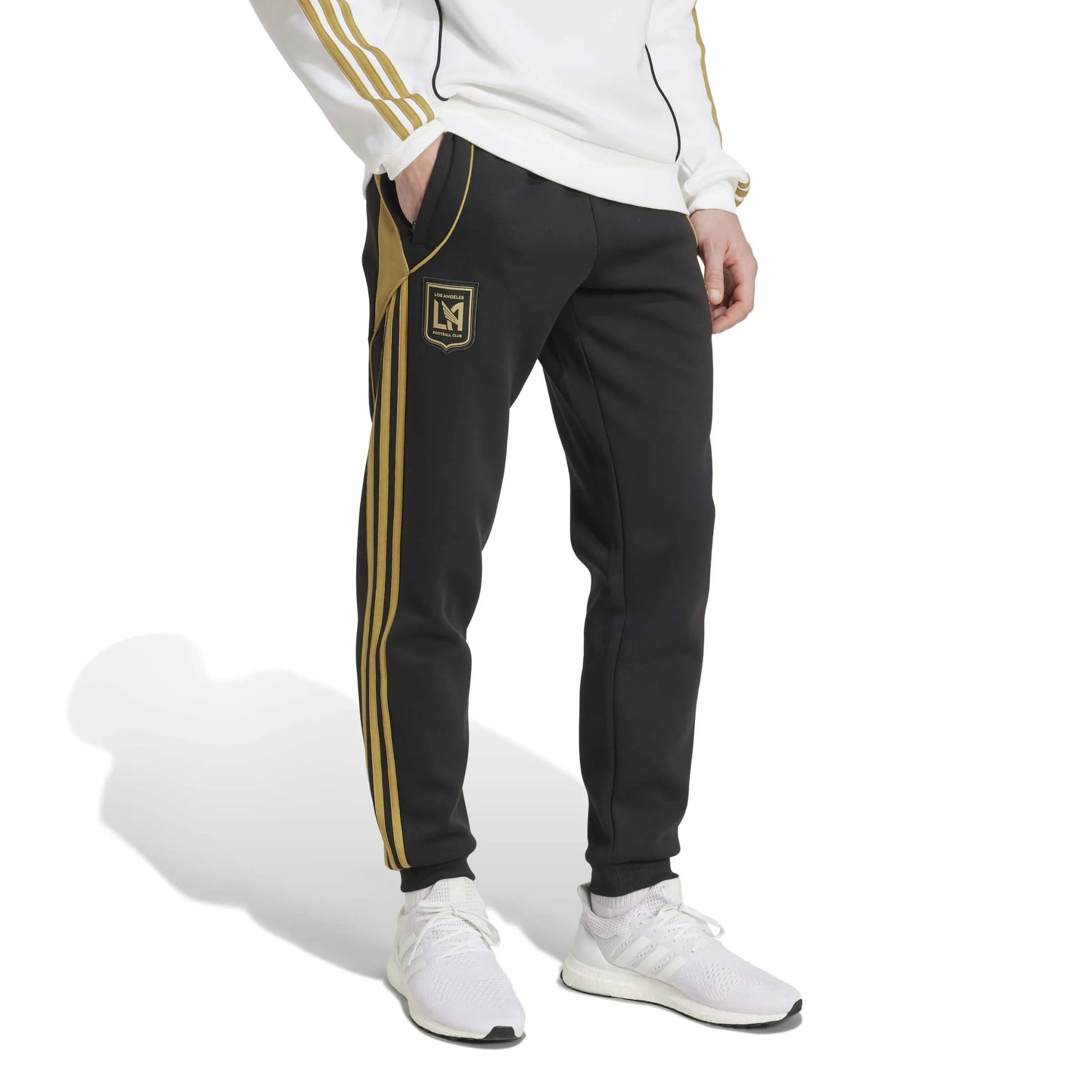 adidas 2025-26 LAFC Men's Travel Pants (Model - Side)