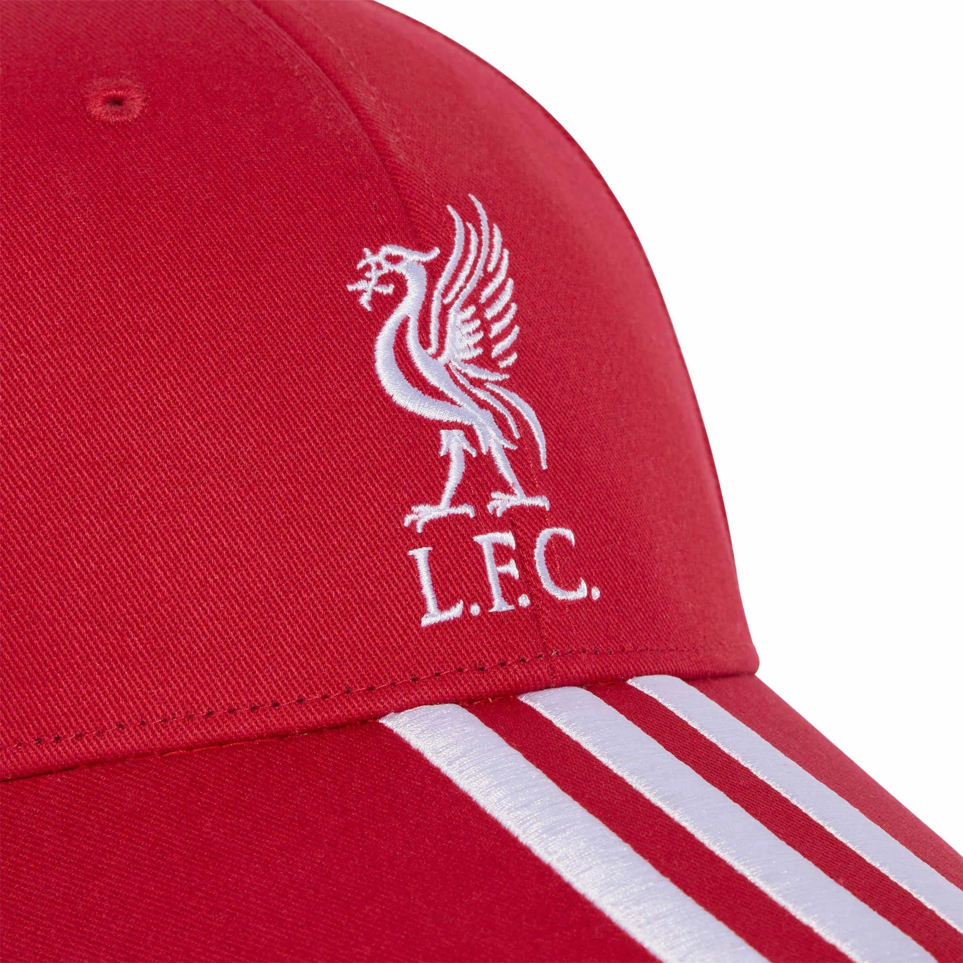 adidas 2025-26 Liverpool Baseball Cap Strawberry Red / White (Detail 1)