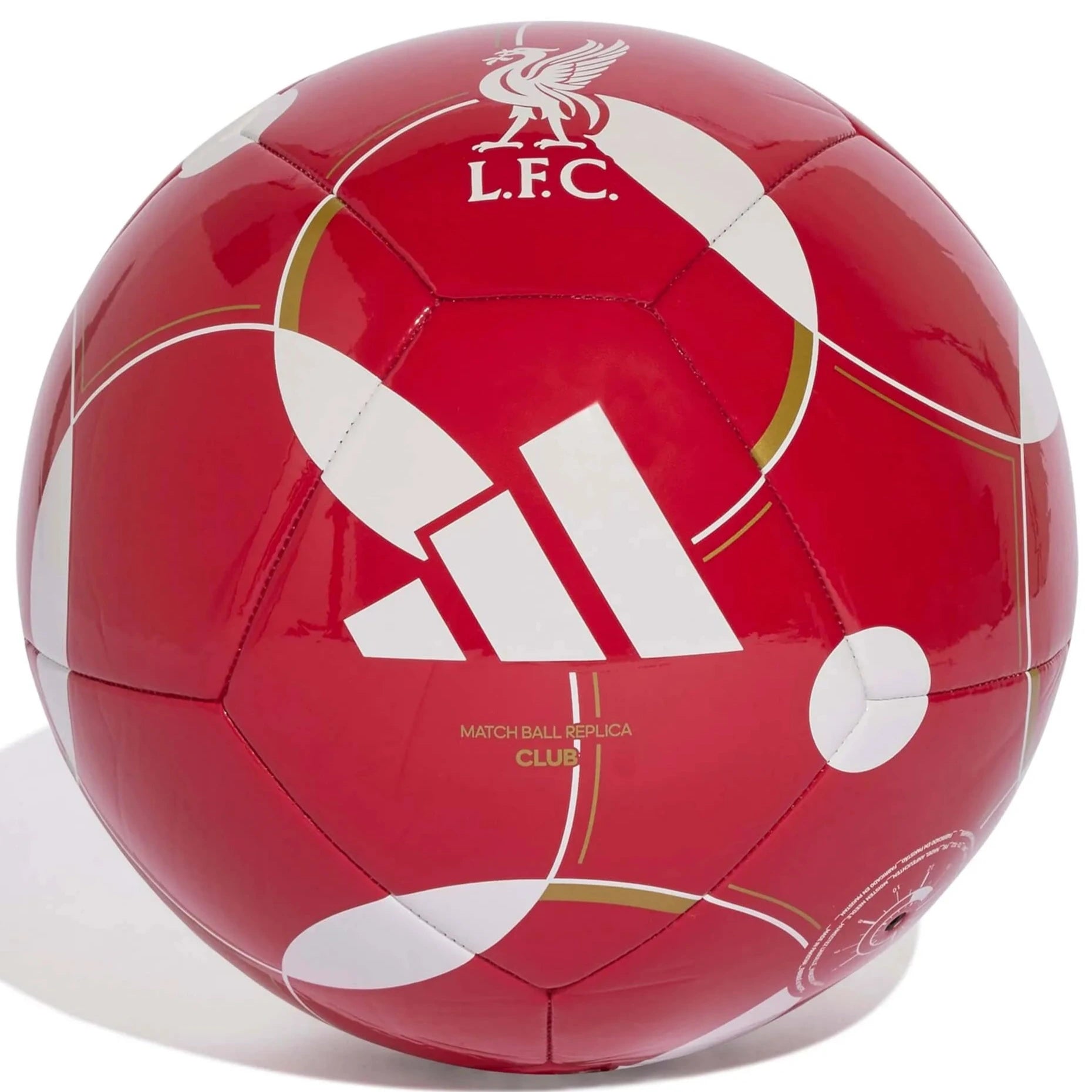adidas Liverpool Home Club Soccer Ball (Front)