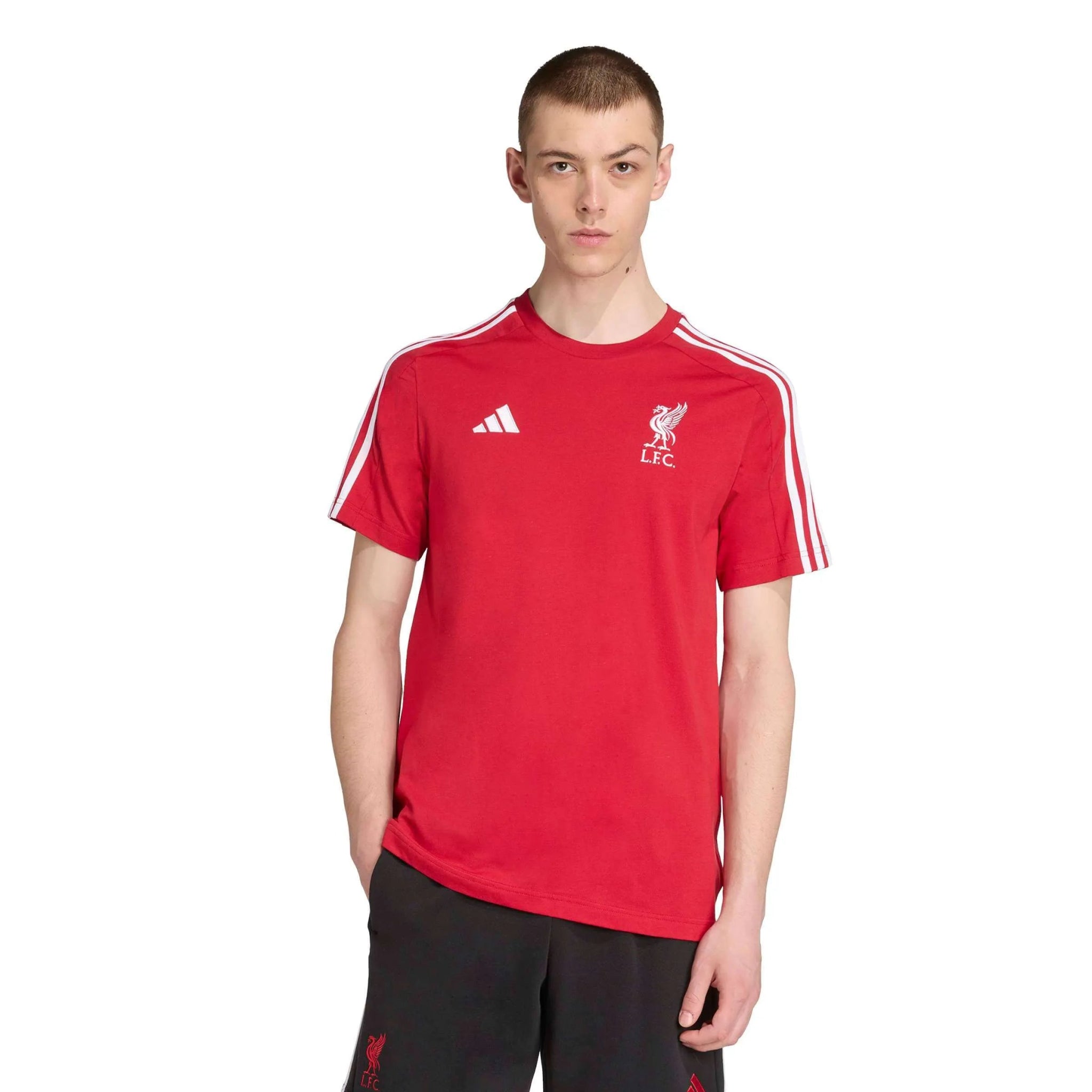 adidas 2025-26 Liverpool Men's DNA Tee (Model - Front)
