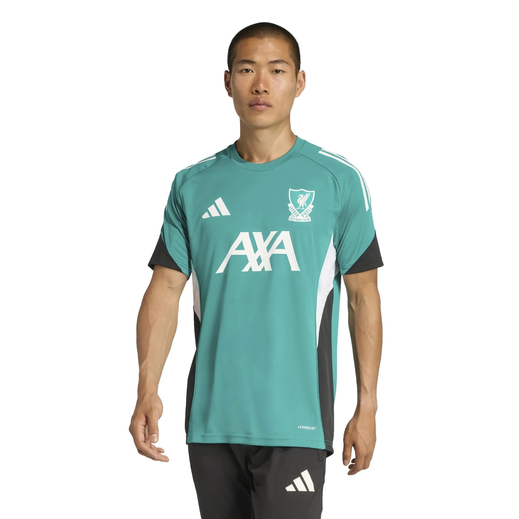 adidas 2025-26 Liverpool Men's EU Training Soccer Jersey (Model - Front)