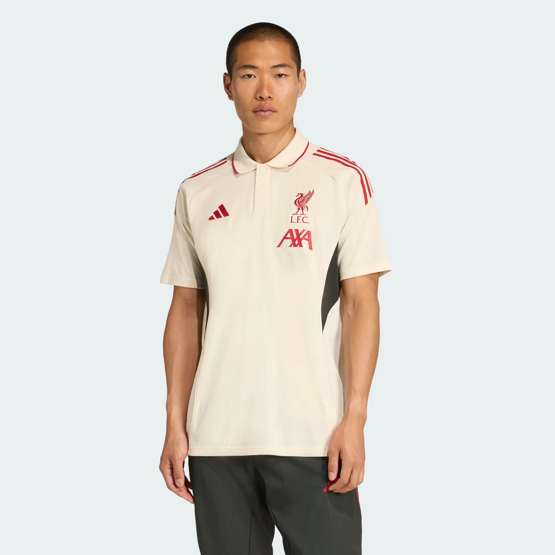 adidas 2025-26 Liverpool Mens Polo Shirt (Model - Front)