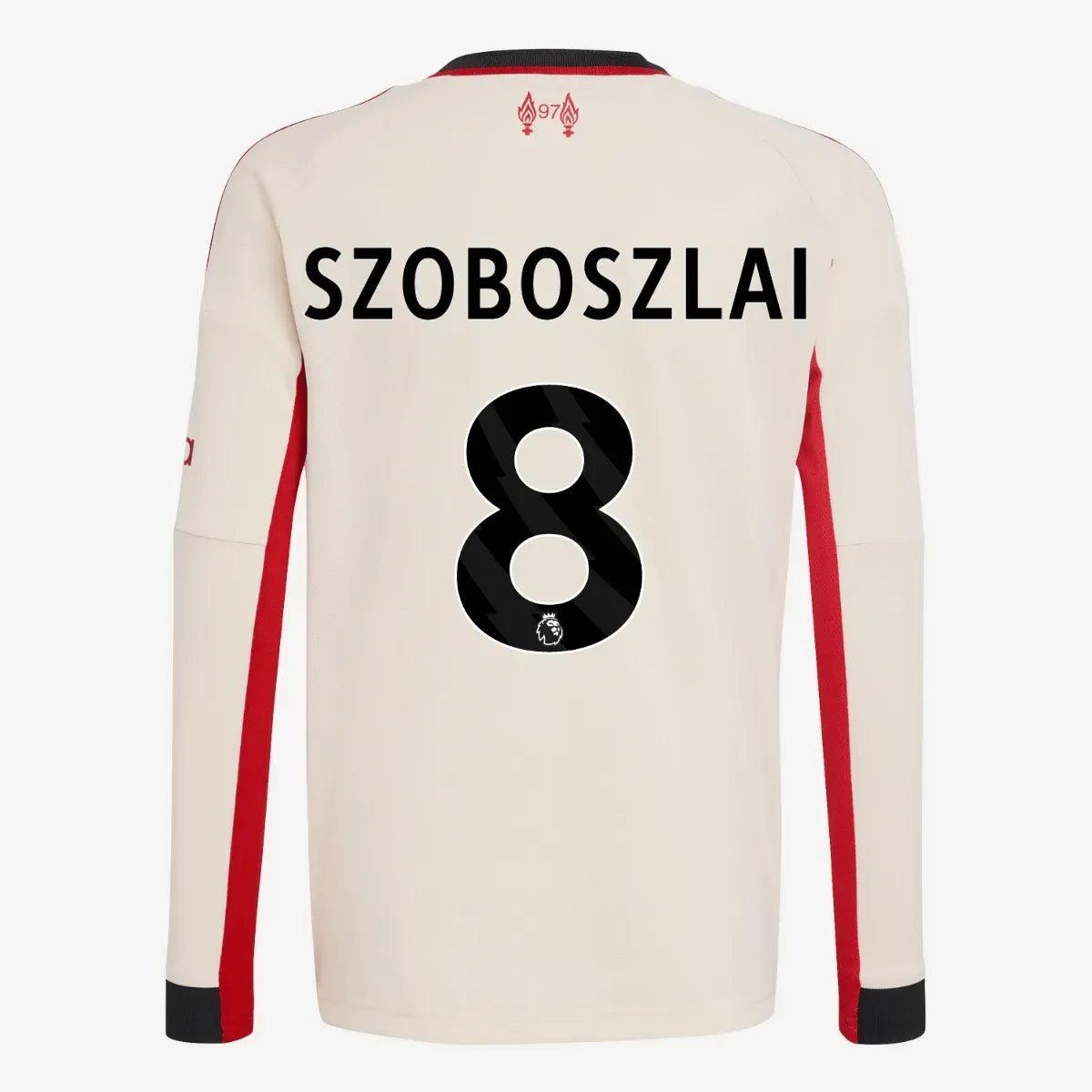 adidas 2025-26 Liverpool Men's Stadium Away Long-Sleeve Soccer Jersey