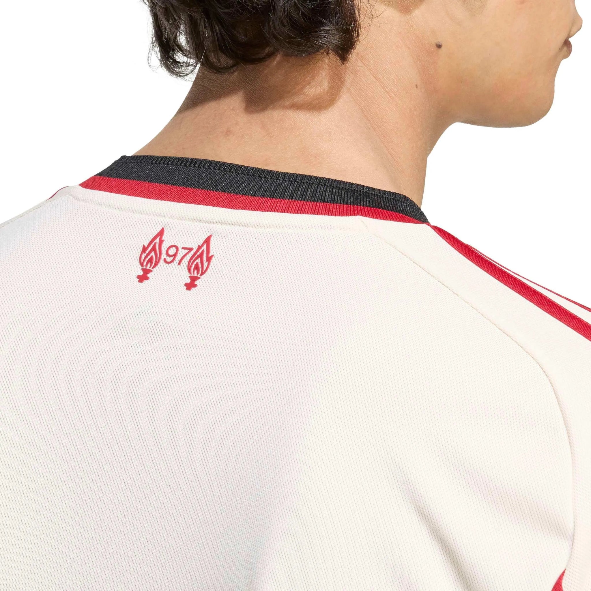 adidas 2025-26 Liverpool Men's Stadium Away Long-Sleeve Soccer Jersey