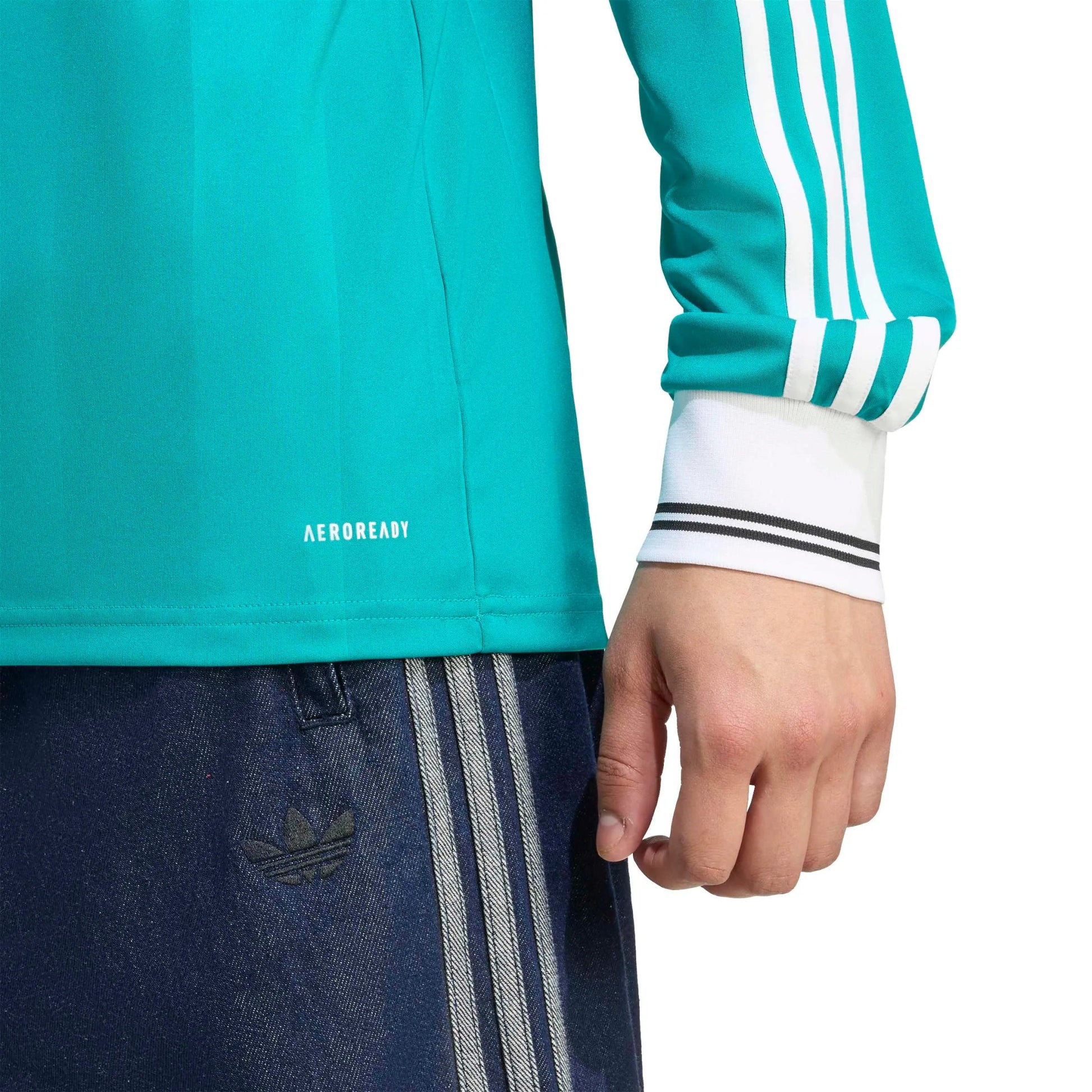adidas 2025-26 Liverpool Men's Stadium Third Long-Sleeve Soccer Jersey