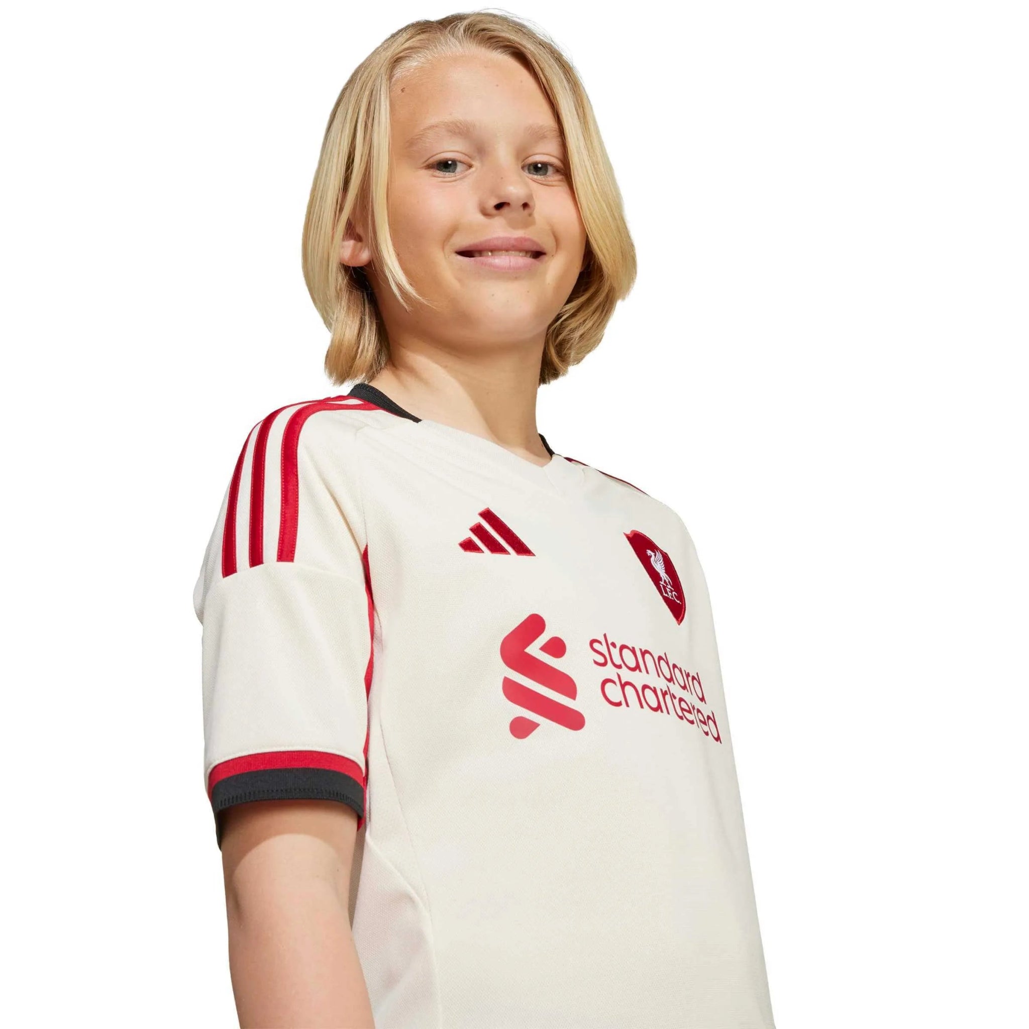 adidas 2025-26 Liverpool Youth Stadium Away Soccer Jersey (Detail 1)