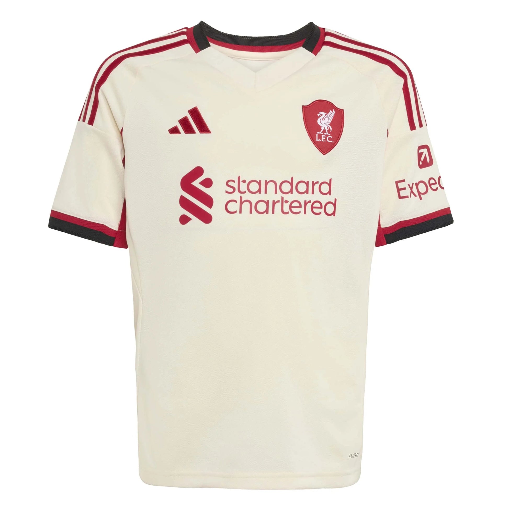 adidas 2025-26 Liverpool Youth Stadium Away Soccer Jersey (Front)