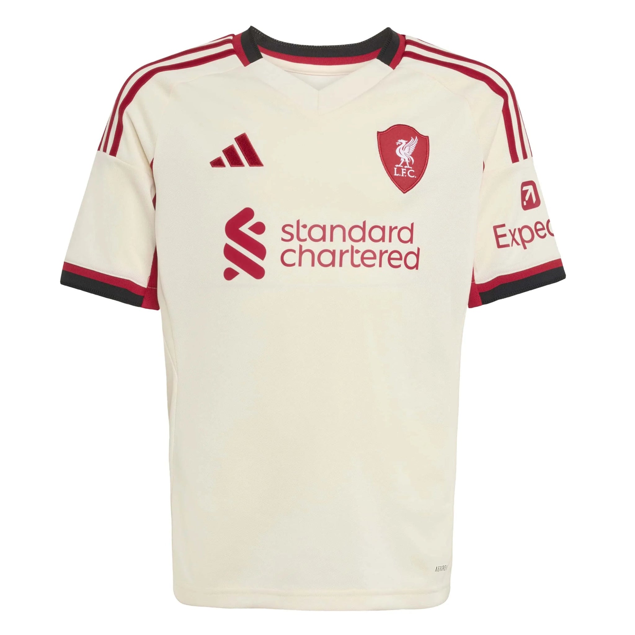 adidas 2025-26 Liverpool Youth Stadium Away Soccer Jersey (Front)